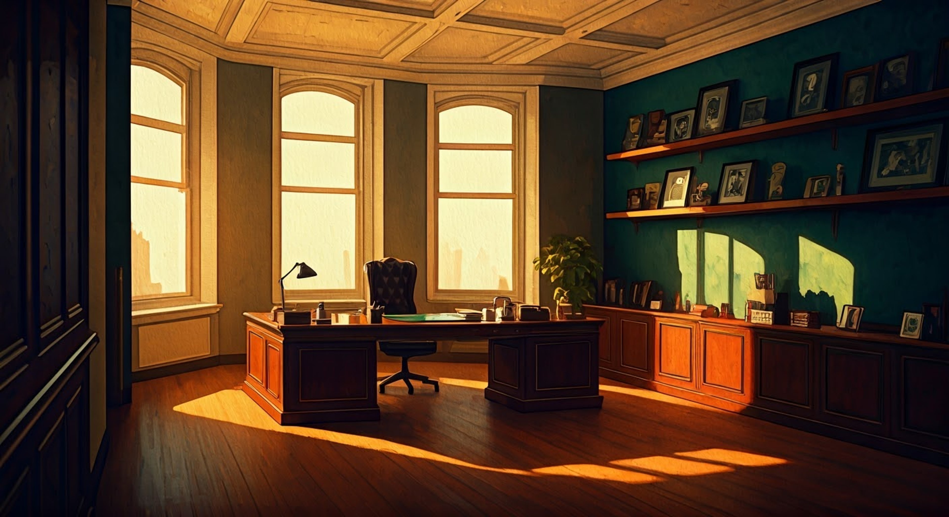 You find yourself in Sir Nighteye's pristine office as he gravely informs you that he's had a troubling vision about your future. His usually stern demeanor shows hints of concern as he explains what he saw and why he felt compelled to intervene. The emotionally charged atmosphere builds as this normally detached hero reveals he feels personally invested in preventing the dire fate he witnessed.