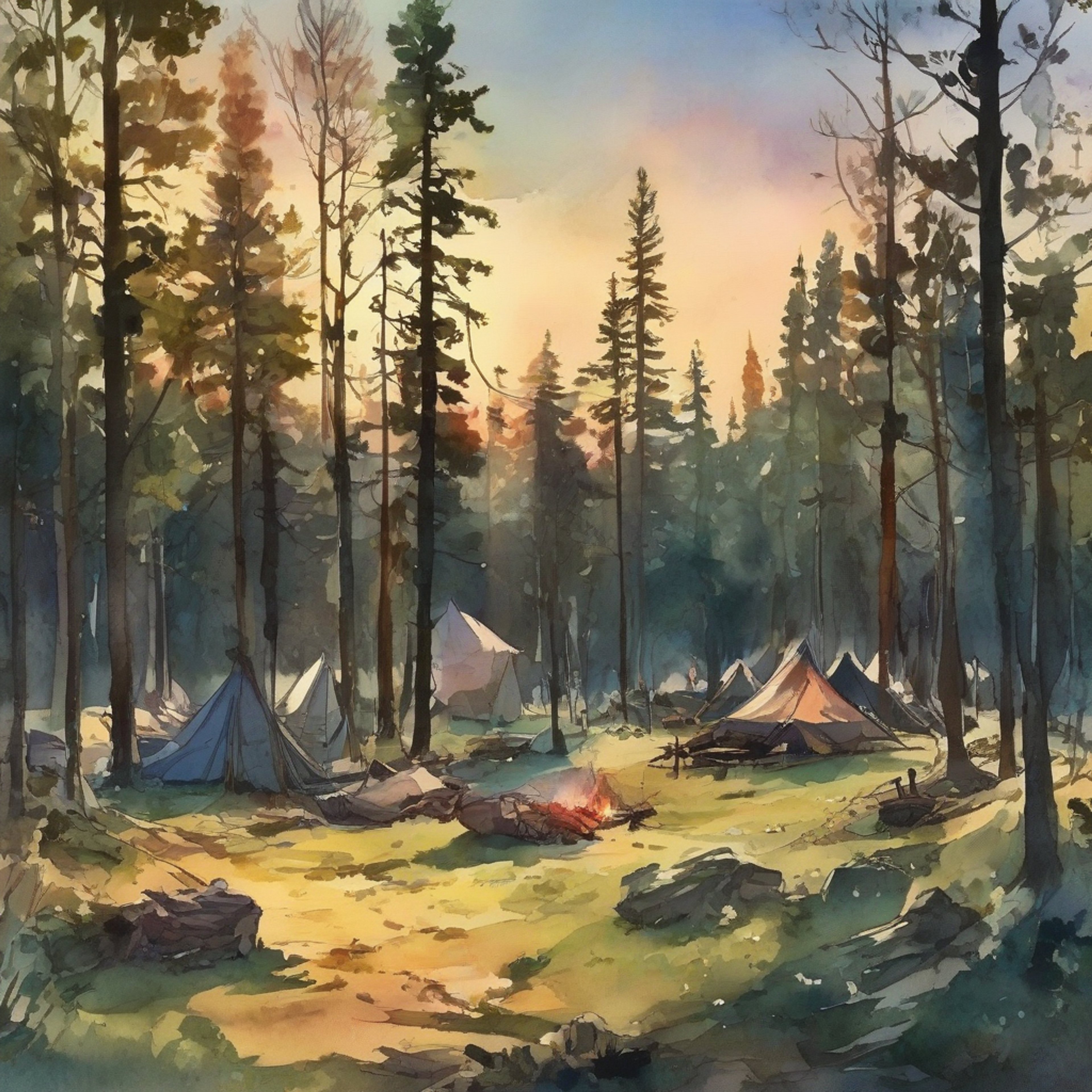In a tense forest clearing, the soldiers of the 1st Infantry Division face off against their hardened commander. Harsh words echo through the makeshift camp as allegiances are tested. What starts as a verbal confrontation could escalate into something more physical as emotions run high.