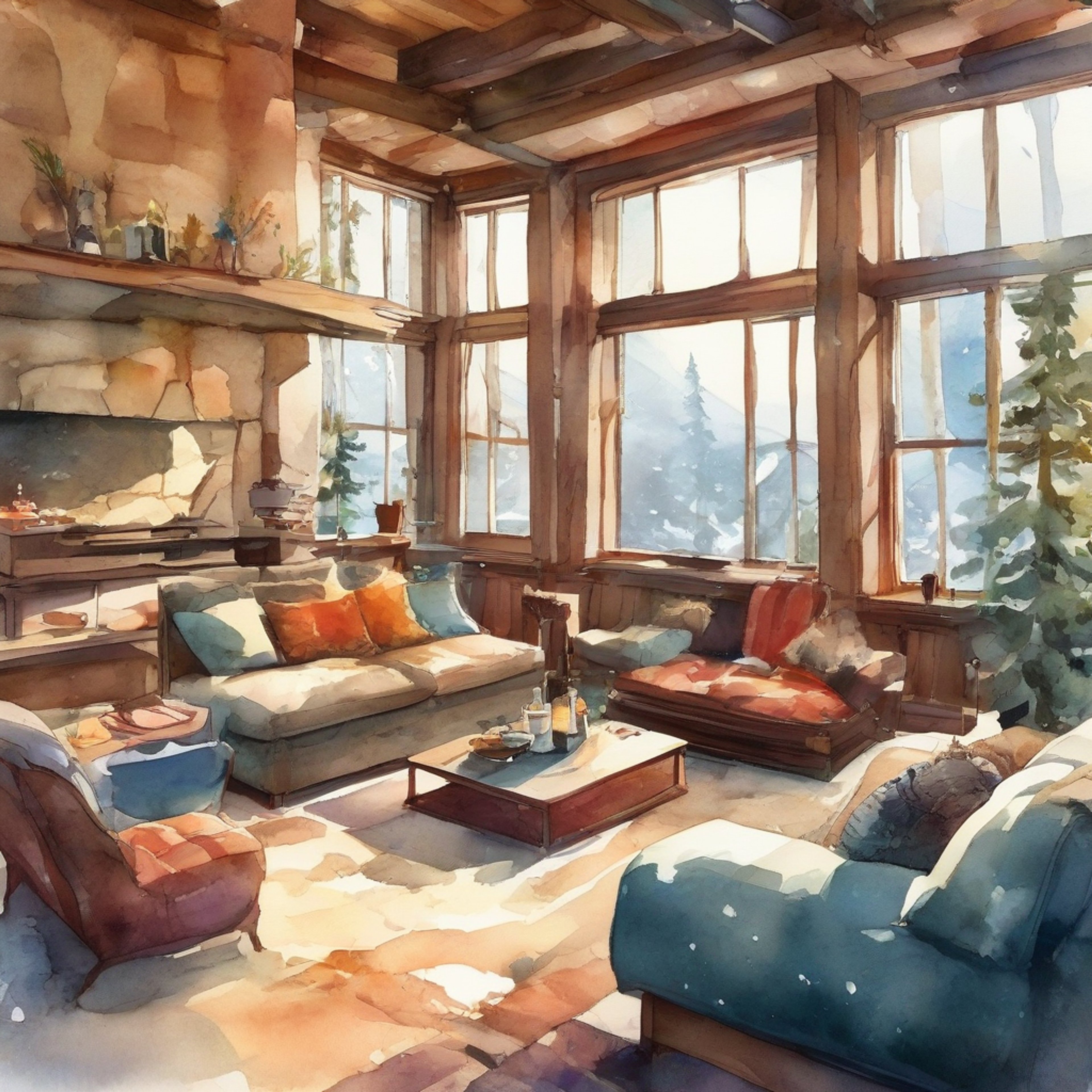 You and Ryoma escape to a secluded mountain cabin, finding solace in the peaceful surroundings and each other's quiet company. The crackling fireplace and soft blankets create the perfect atmosphere for healing conversations and comfortable silences.