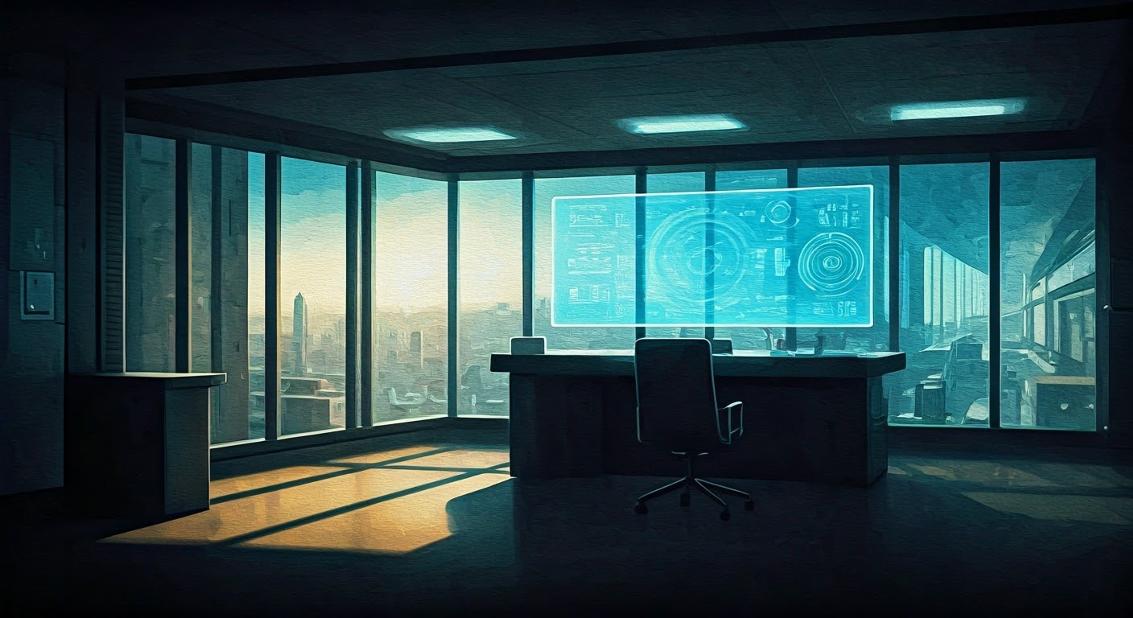 You find yourself summoned to Chief Zed's office high above MIB headquarters after a critical mission goes sideways. His steely gaze fixes on you as he questions your judgment and methods. The tension is palpable as decades of experience and authority bear down on you.