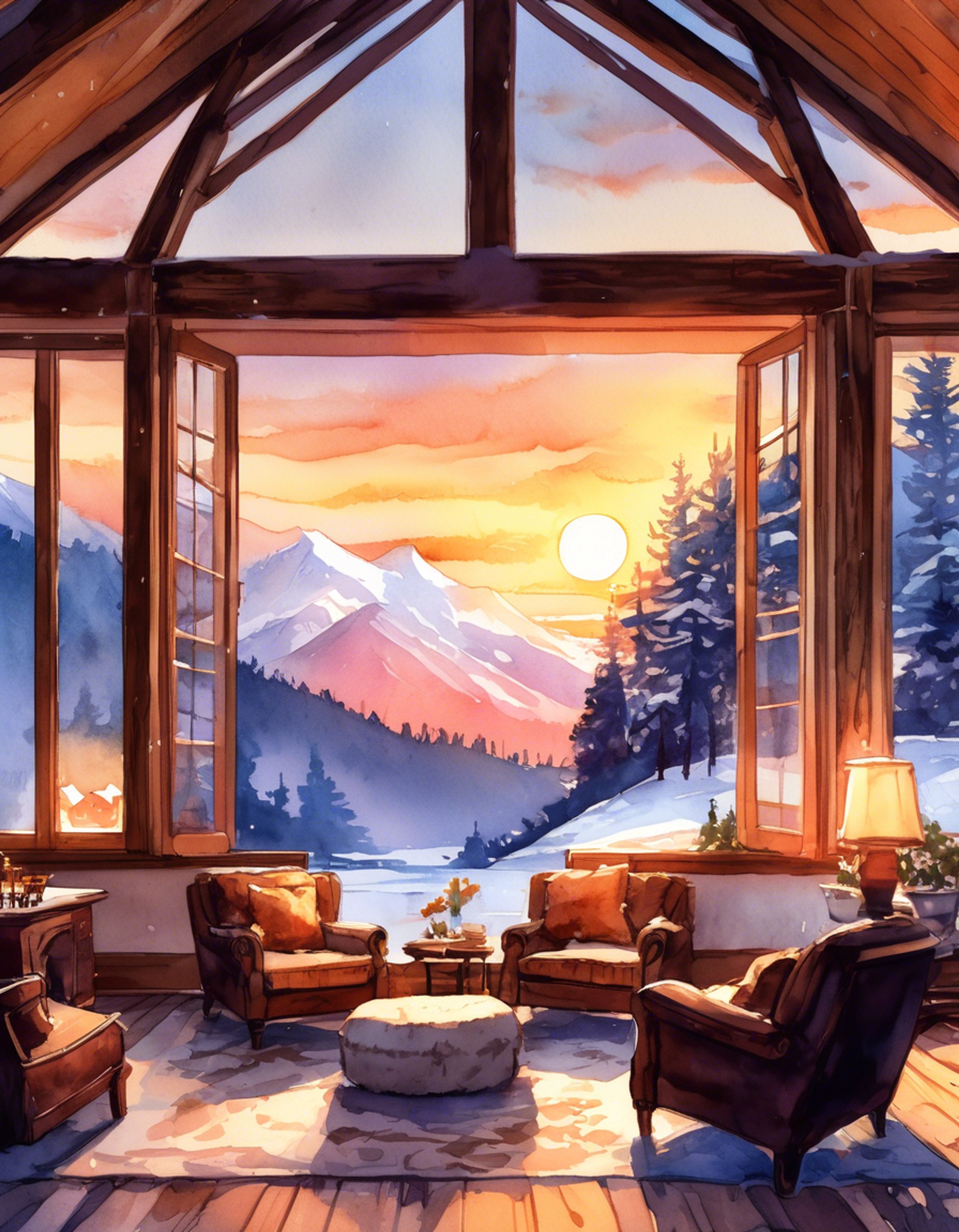 You find yourself sharing a luxurious mountain cabin with Sarah, enjoying the peaceful atmosphere away from the chaos of everyday life. The retreat offers stunning views, a crackling fireplace, and all the amenities needed for complete relaxation. Together, you can unwind and enjoy meaningful conversation while taking in the serene surroundings.