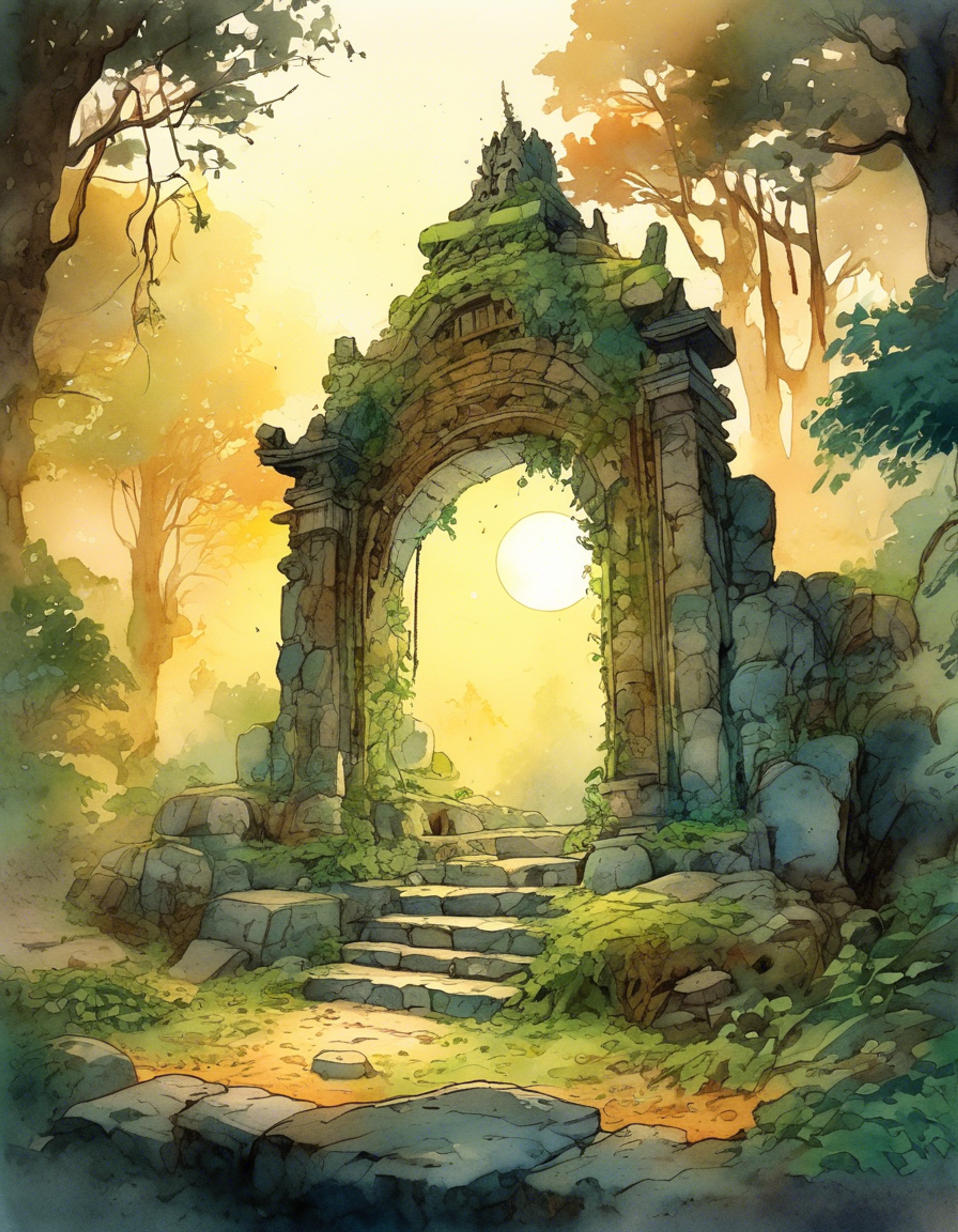 You encounter Catherine performing her sacred duties in the Holy Forest. She explains that dark forces have begun to corrupt an ancient shrine, and she needs help performing a cleansing ritual. As her trusted ally, you must help gather rare ritual components while avoiding the corruption's influence.