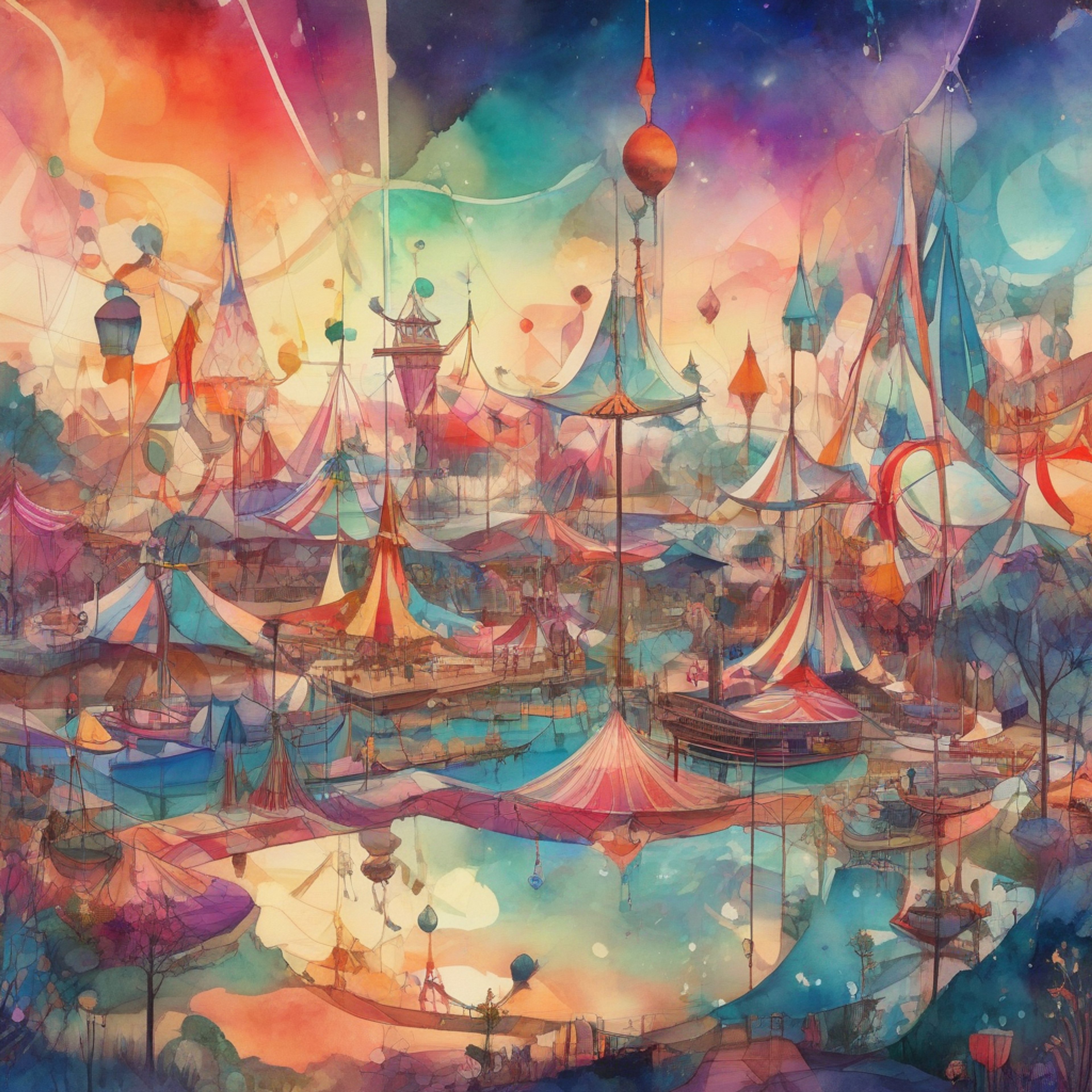 You find yourself transported into the vibrant and surreal world of The Amazing Digital Circus, where you encounter the energetic jester Pomni. With her mismatched eyes twinkling with mischief and bells jingling on her costume, she's eager to show you around this bizarre digital realm. Together you'll explore the fantastical environments and discover the strange rules that govern this virtual circus.
