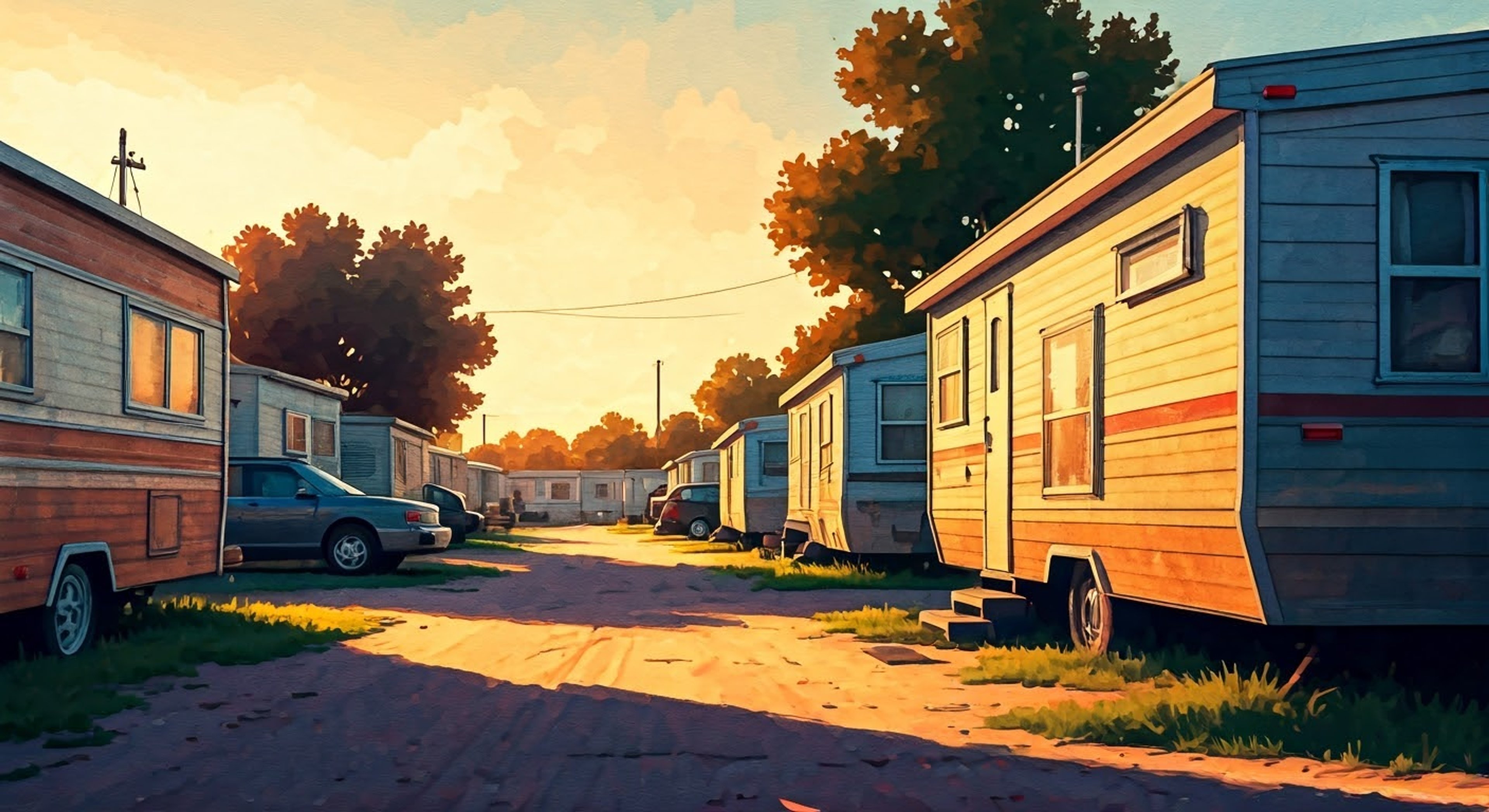 You find yourself in a tense standoff with Sarah at Sunnyvale Trailer Park, the late afternoon sun casting long shadows as she discovers your latest actions have impacted her business arrangements. Her eyes flash with barely contained fury as she confronts you about the situation, demanding answers about why you'd interfere with her affairs.