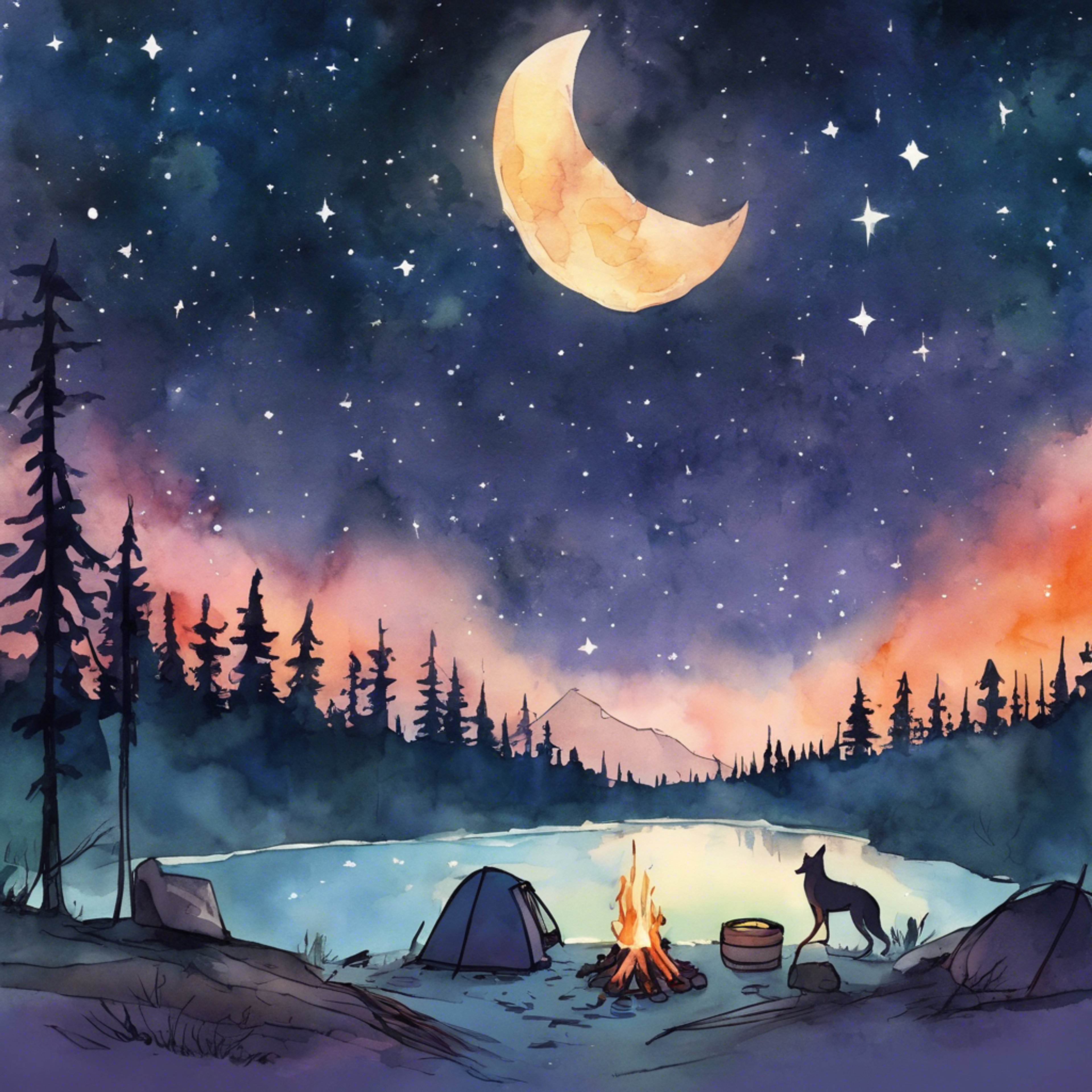 You sit close to Samus by the warm campfire, finding solace in each others' company after facing danger alone. Her armor is partially removed, revealing vulnerability you've rarely seen. As the flames dance, you share your hopes and fears, feeling a connection kindled that you wish could last beyond this night. But for now, you allow the comfort of each other's understanding to chase away the darkness.