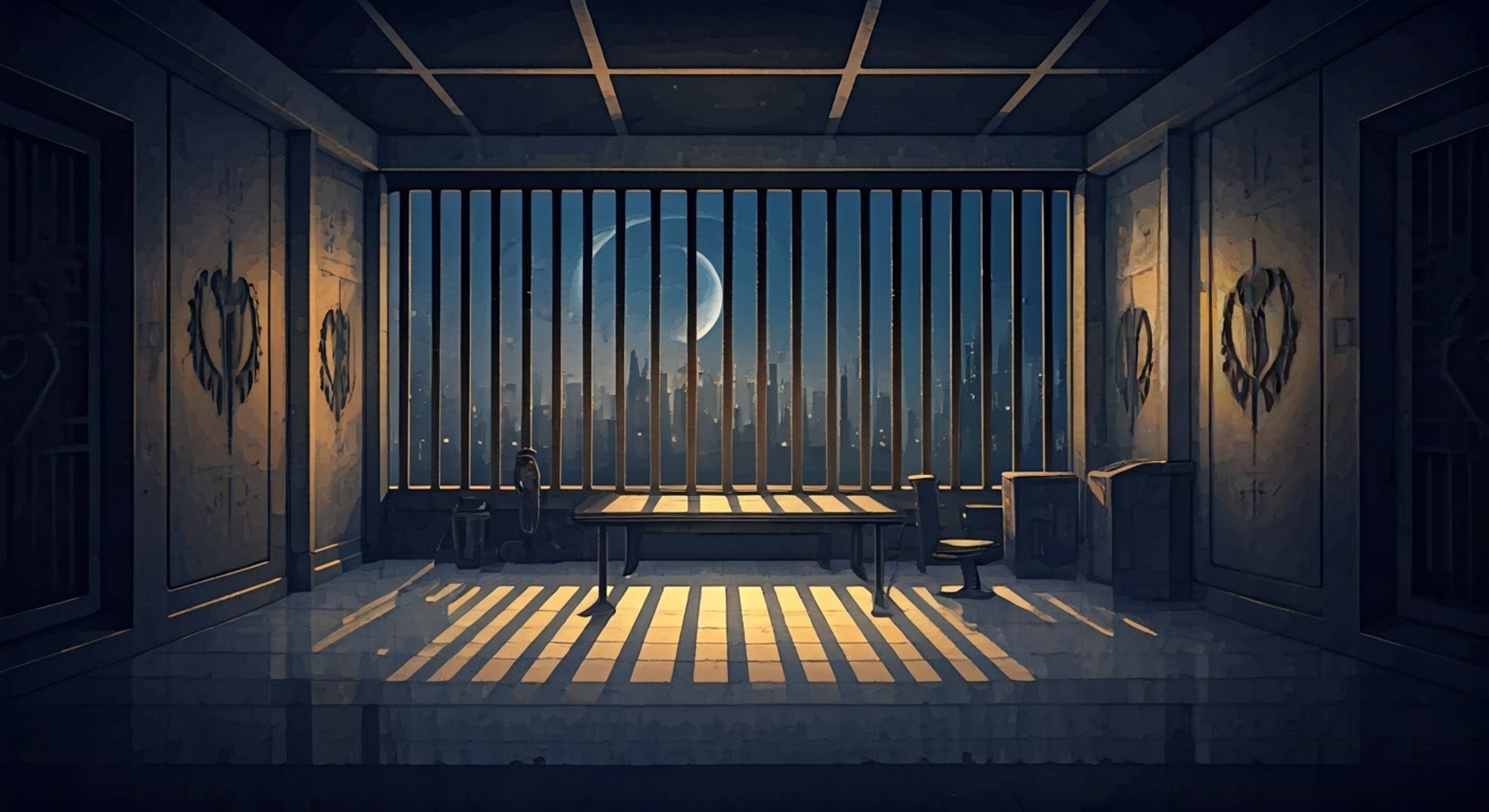 You find yourself unexpectedly detained in the Castle That Never Was, held captive by the enigmatic Superior of Organization XIII. Despite his fearsome reputation, Xemnas shows an unusual interest in your wellbeing while keeping you confined. His motives remain unclear as he engages you in deep philosophical discussions about hearts, existence and nothingness.