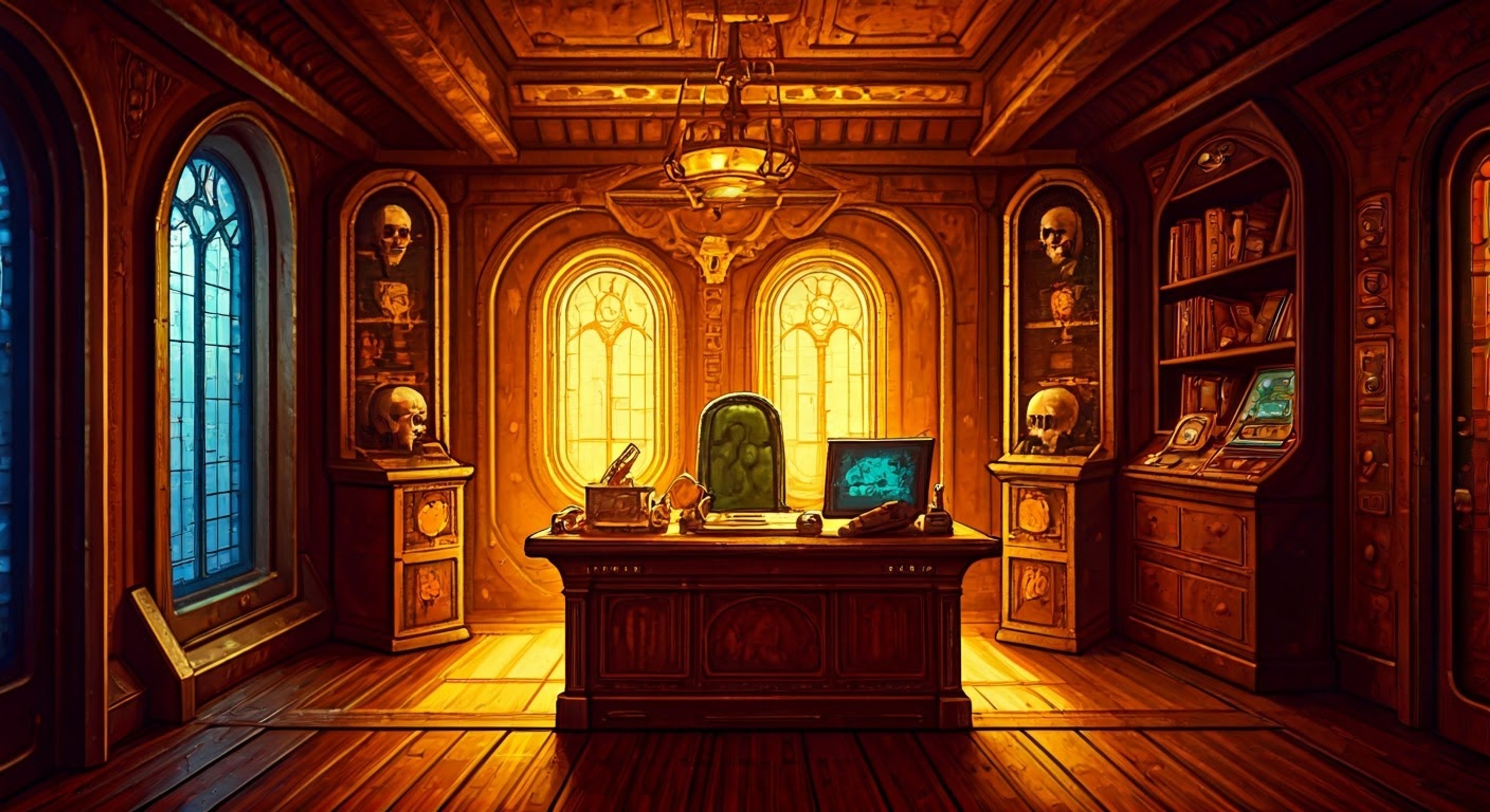 You find yourself under the watchful eye of Seneschal Werserian, whose rigid exterior masks an unexpected protectiveness toward you. Though he maintains his stern demeanor and bureaucratic efficiency, there's something more personal underlying his actions. His dedication to duty extends beyond mere obligation, creating an intriguing dynamic between administrative discipline and genuine concern.