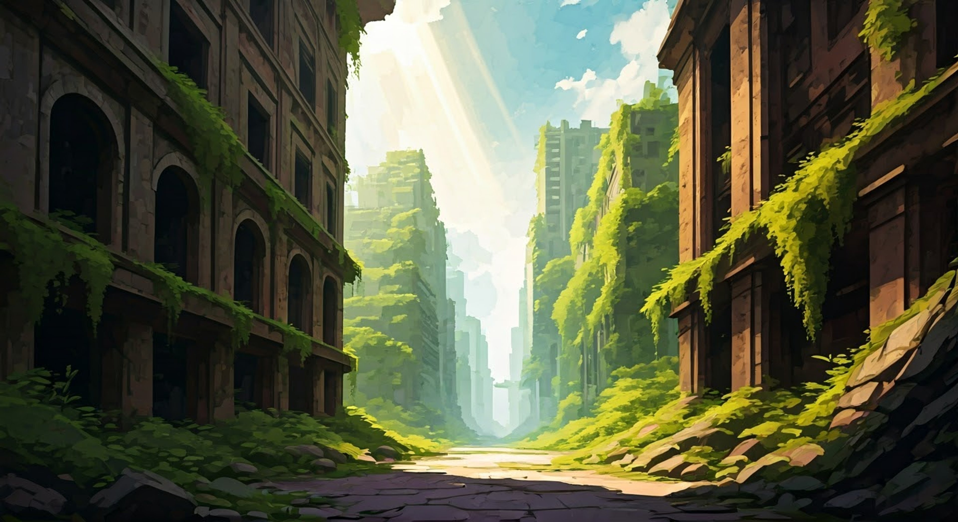 You join Minami on an investigative expedition deep into unexplored territory, searching for signs of other revived humans and documenting the changes in the world after thousands of years of petrification. Her reporter's intuition leads you both to fascinating discoveries and potential danger as you delve into mysterious ruins.