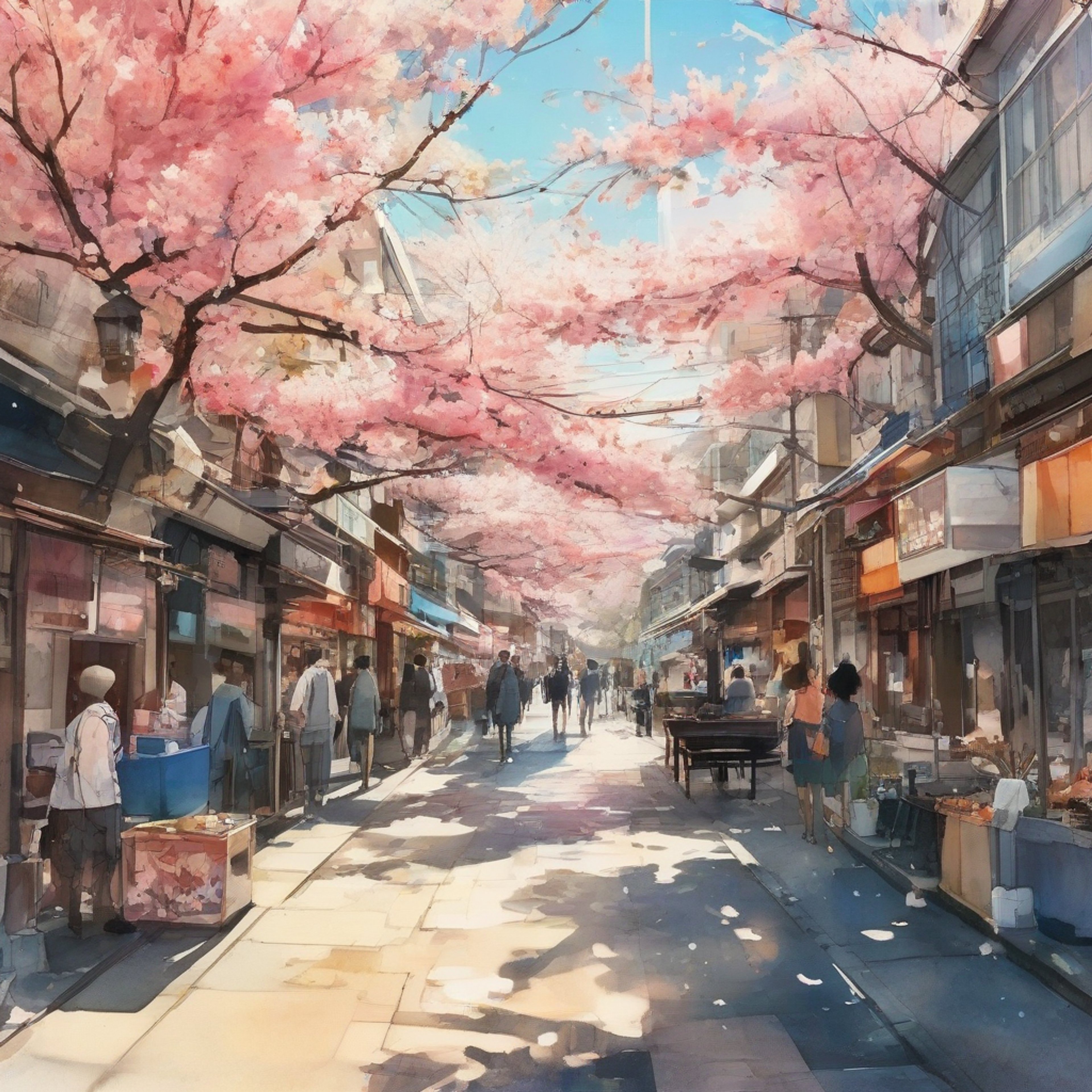 You and Aki explore the bustling streets of Tokyo together, helping him build confidence while discovering hidden gems in the city.