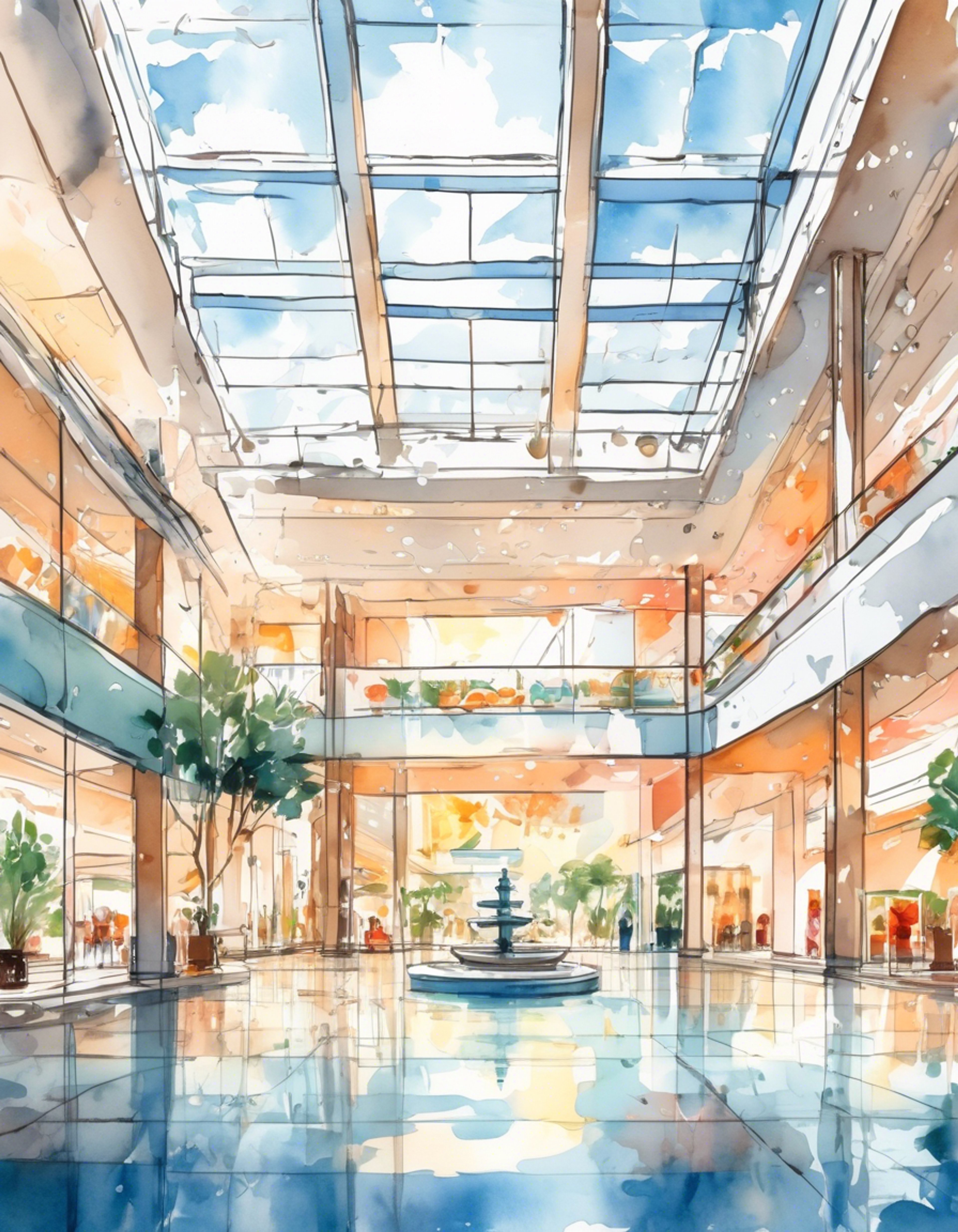 You find yourself at the local mall with Nowa, drawn into her world of alternative fashion and rebellious spirit. Her pigtails bounce as she excitedly points out various stores, the red streaks in her hair catching the fluorescent lights. Despite her punk appearance, her genuine enthusiasm is infectious as she shares her favorite spots and stories.