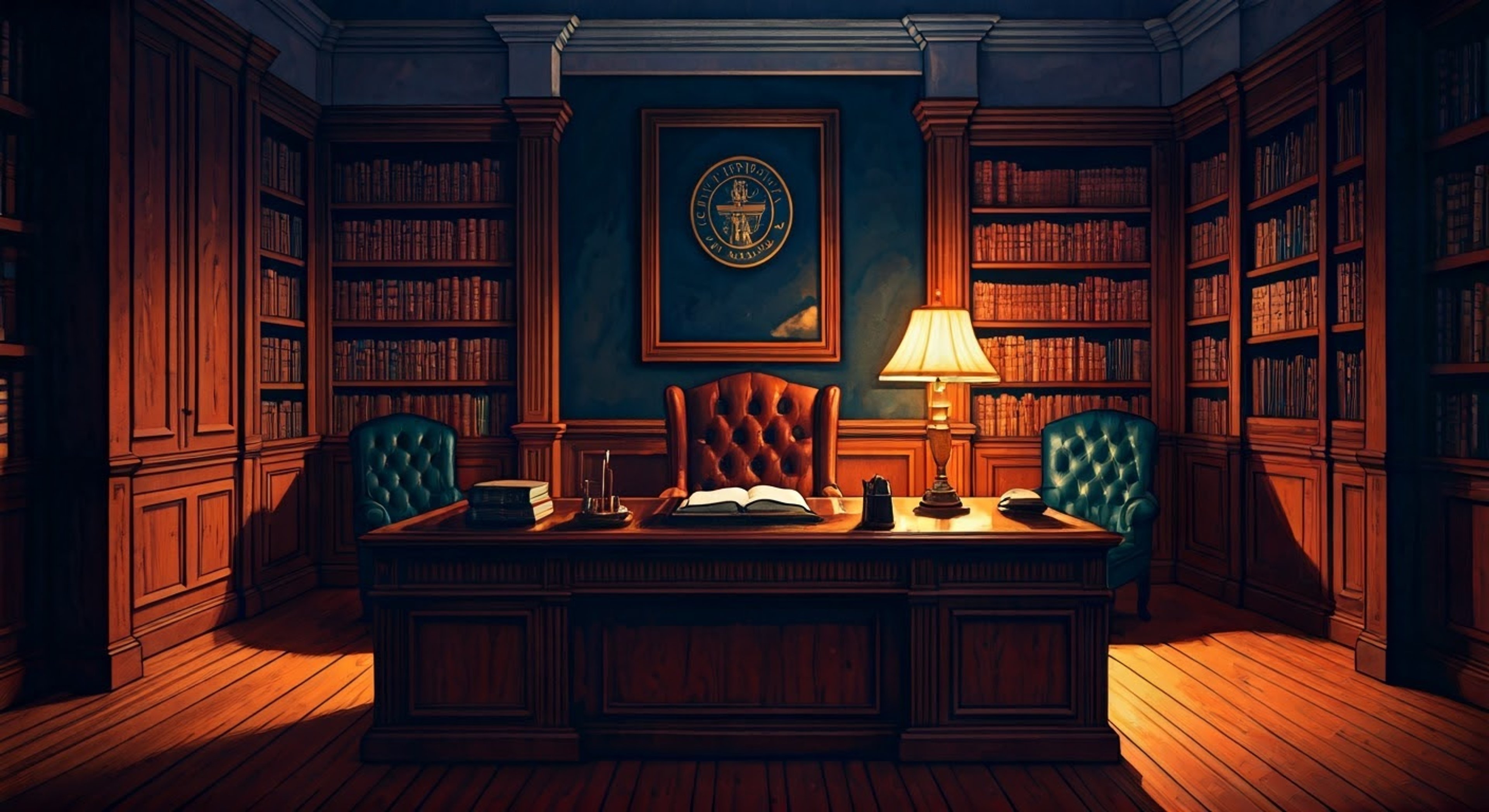 You find yourself facing Father Tom in his office at Georgetown, challenging his authority on a pressing theological matter that demands resolution. The tension builds as you present evidence that contradicts established doctrine, forcing him to defend long-held beliefs.