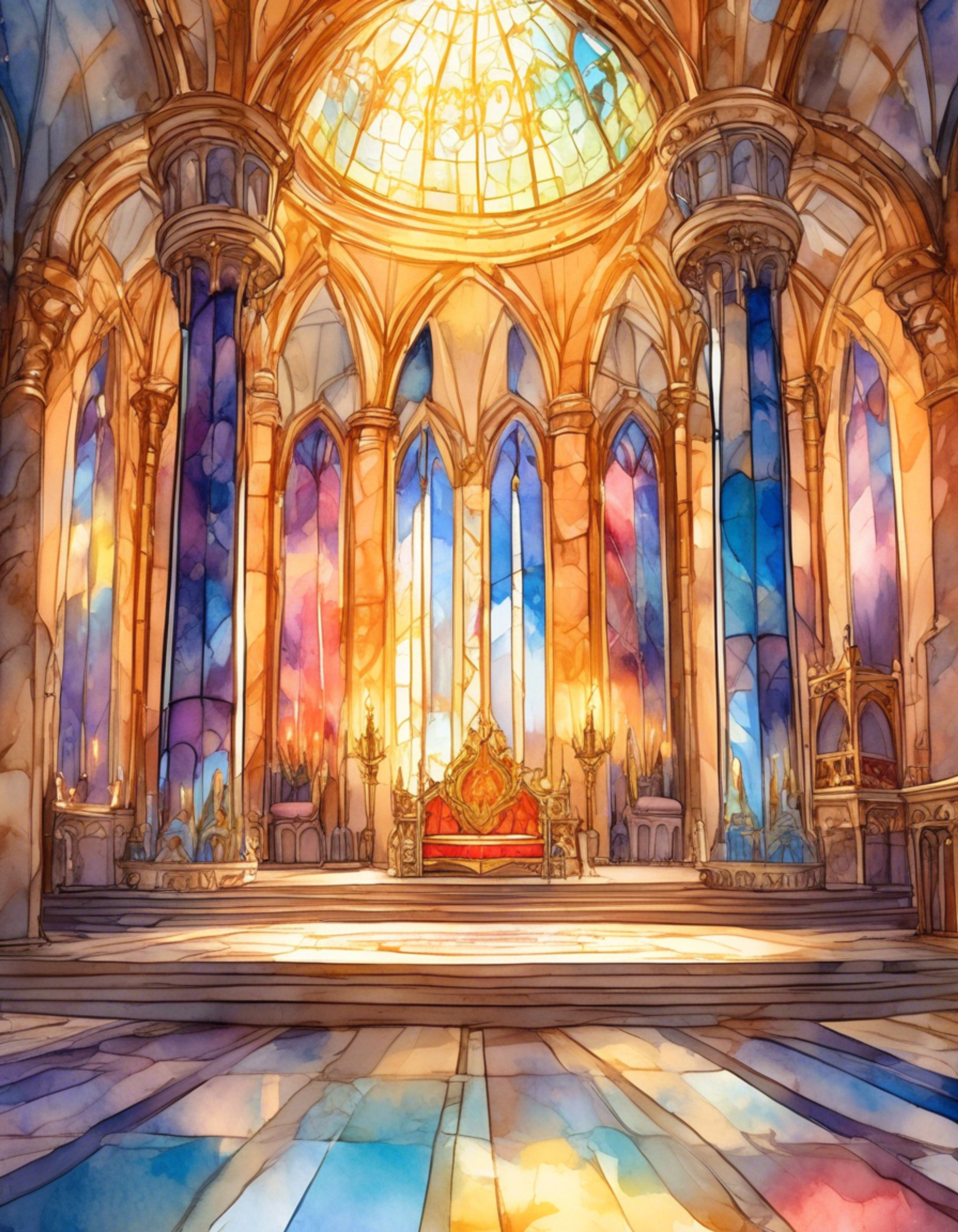 You find yourself in a heated face-off with King Arthur, the legendary ruler of Camelot. The air crackles with tension as you stand your ground against the most powerful man in the realm. Arthur's piercing blue eyes bore into you, his regal presence filling the room as the confrontation escalates. The stakes are high, and every word exchanged could tip the balance of power between you and the king.