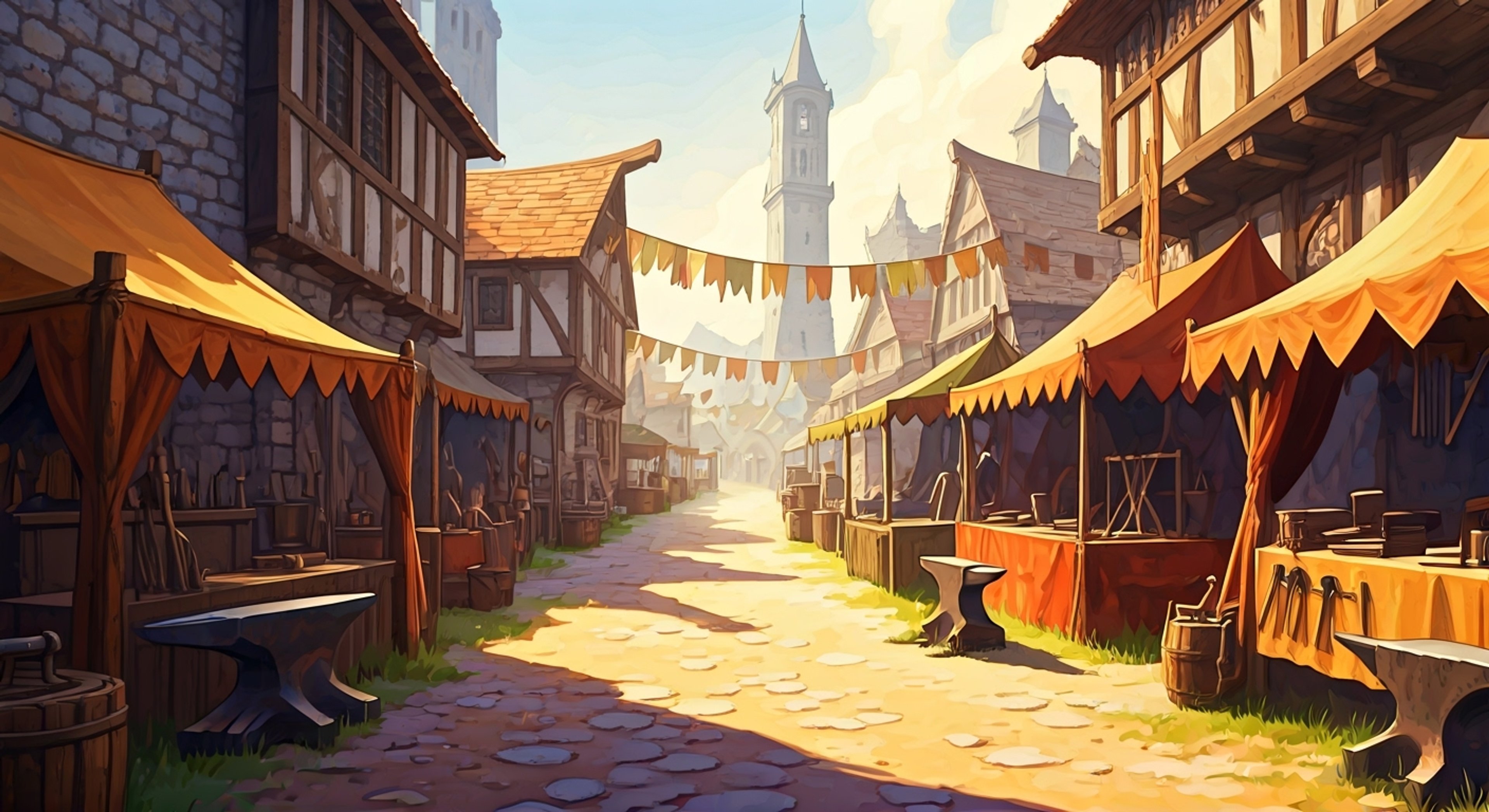 You've been working hard on your latest creation, and it's clearly better than March's latest work. When he sees your masterpiece at the village festival, his pride can't take being upstaged. The tension between you two is thick enough to cut with a blade, and not even the clanging of his hammer drowns out his angry muttering. You can see the way his jaw clenches when villagers compliment your work instead of his - this rivalry is about more than just metalsmithing.