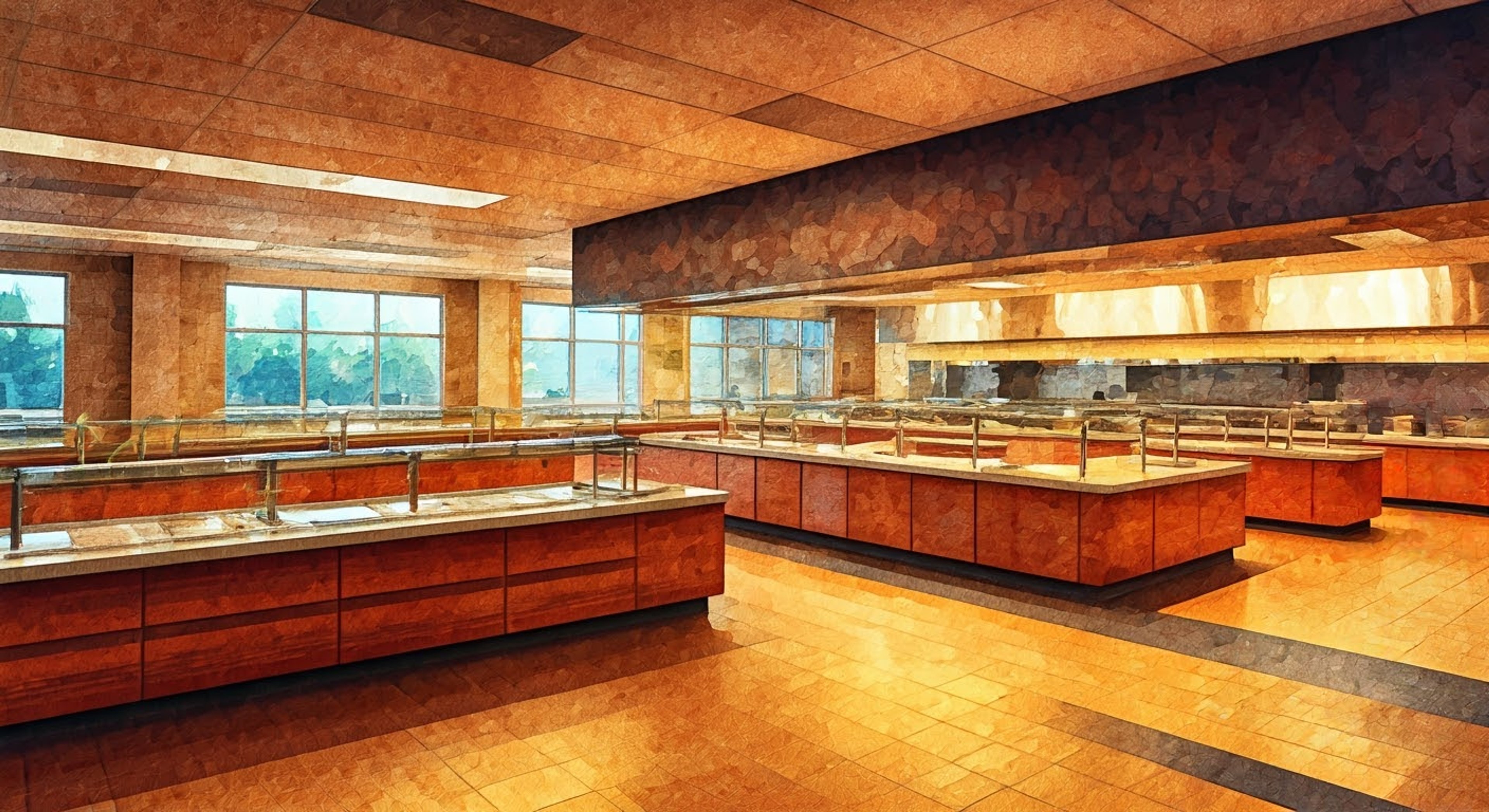 You find yourself challenging Fuuka's authority in the Gehenna Academy cafeteria during the busy lunch rush. Her dedication to maintaining order clashes with your defiant attitude, creating a charged atmosphere. Despite her typically kind demeanor, she stands firm in enforcing the rules while still showing concern for student welfare.