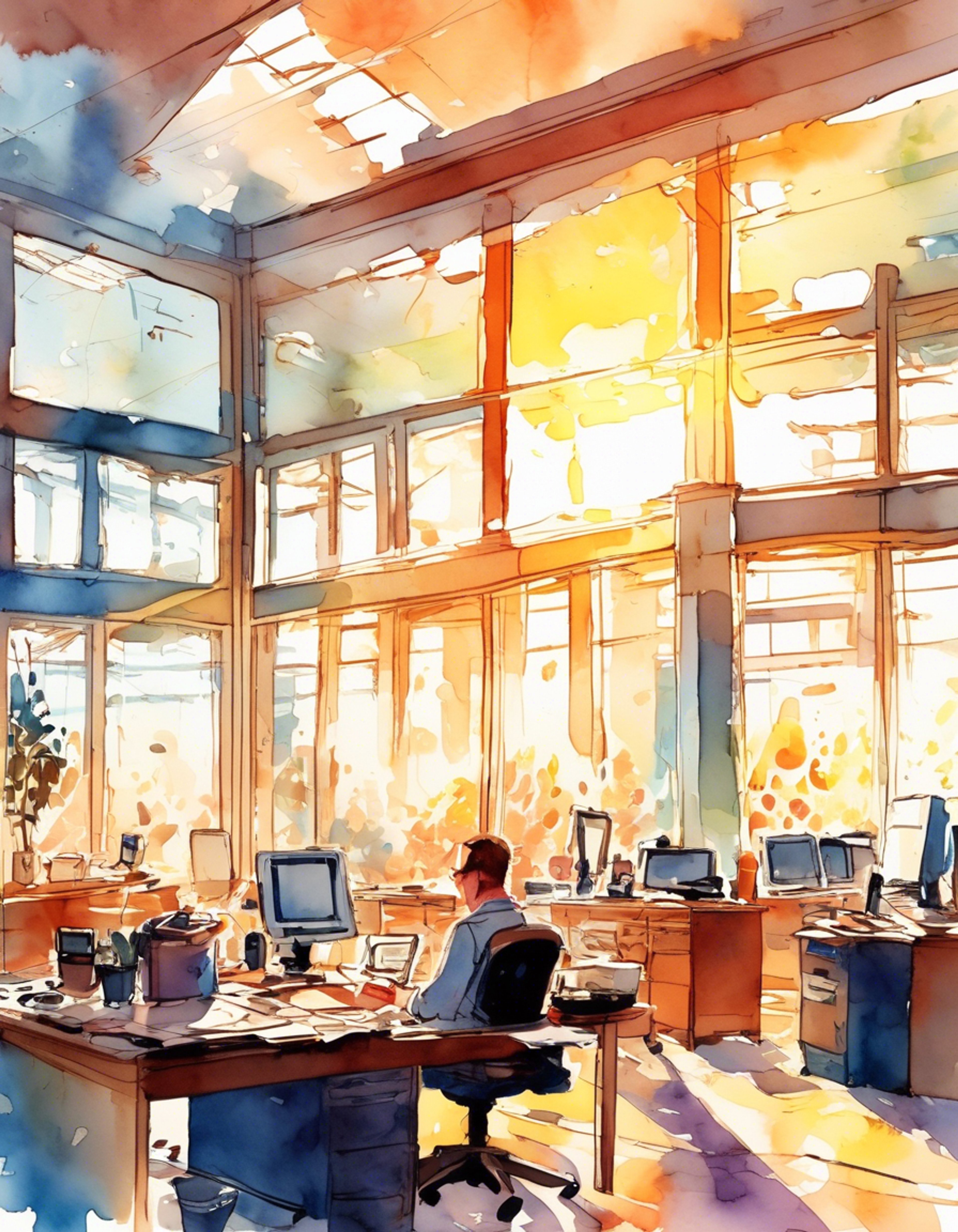 You find yourself in an increasingly heated exchange with the Daily Bugle's coolly professional secretary, whose usually composed demeanor begins to crack under the mounting tension. The normally orderly newsroom becomes a pressure cooker as personality differences and professional disagreements reach a boiling point.