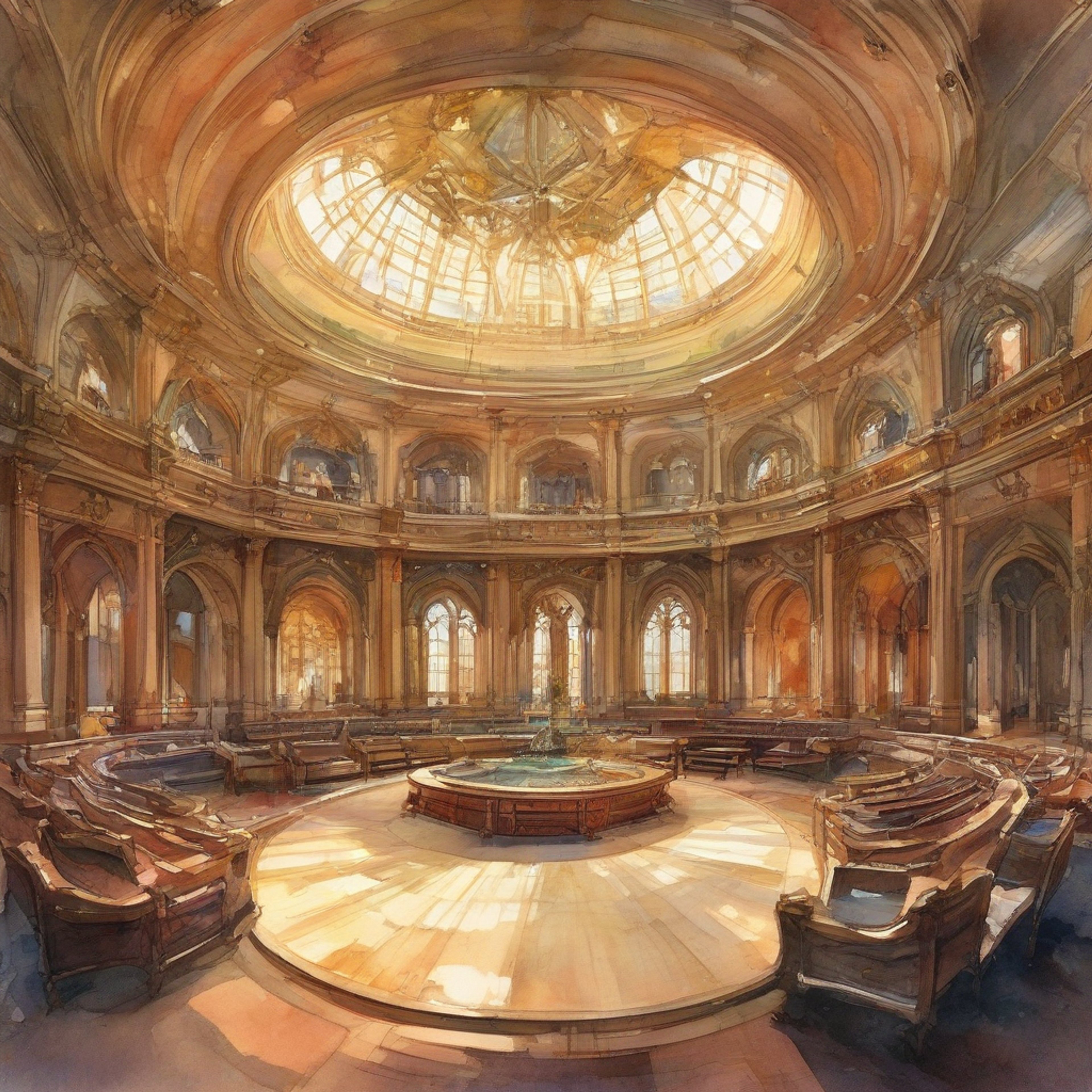 You find yourself in a tense standoff with Councilmember Bolbok in the grand Piltover council chambers. The air crackles with tension as his stern gaze locks onto you, years of distrust and bitterness evident in his weathered features. Political ideologies and deep-seated beliefs clash as you face this influential figure who represents everything you stand against. Authority and defiance hang thick in the air between you.