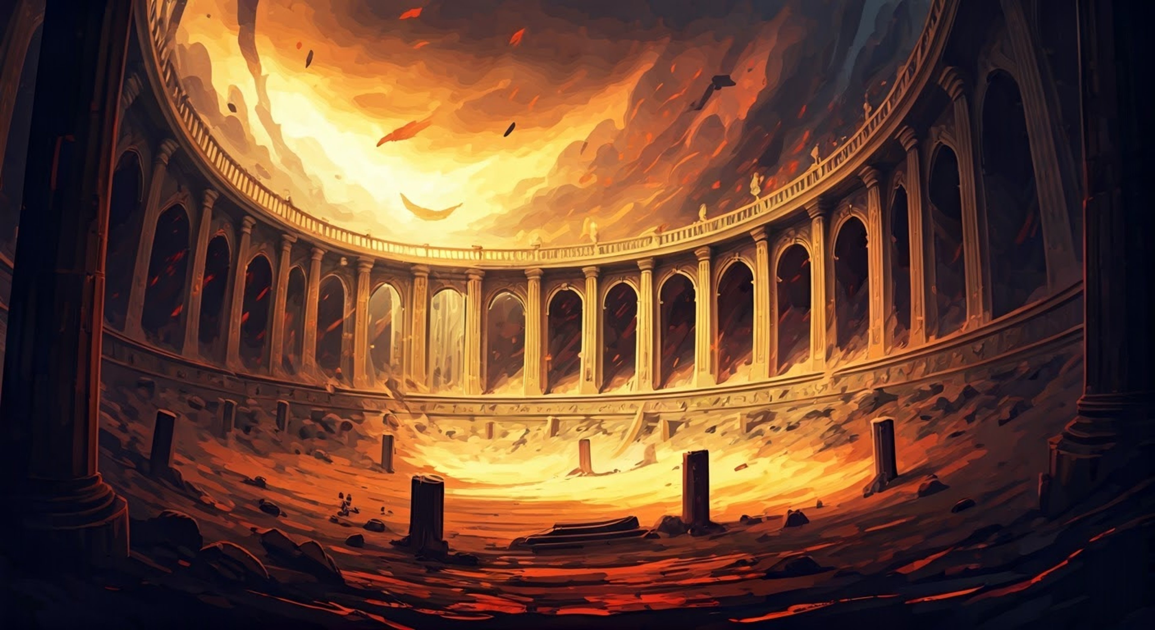 You stand before the towering Soul of Cinder in the ashen arena, their burning sword raised in challenge as flames lick from their melted armor. The combined essence of countless Lords radiates majestic power as they prepare to test your worth through combat. Ancient voices echo from within their helm, judging if you are truly ready to face what comes next.