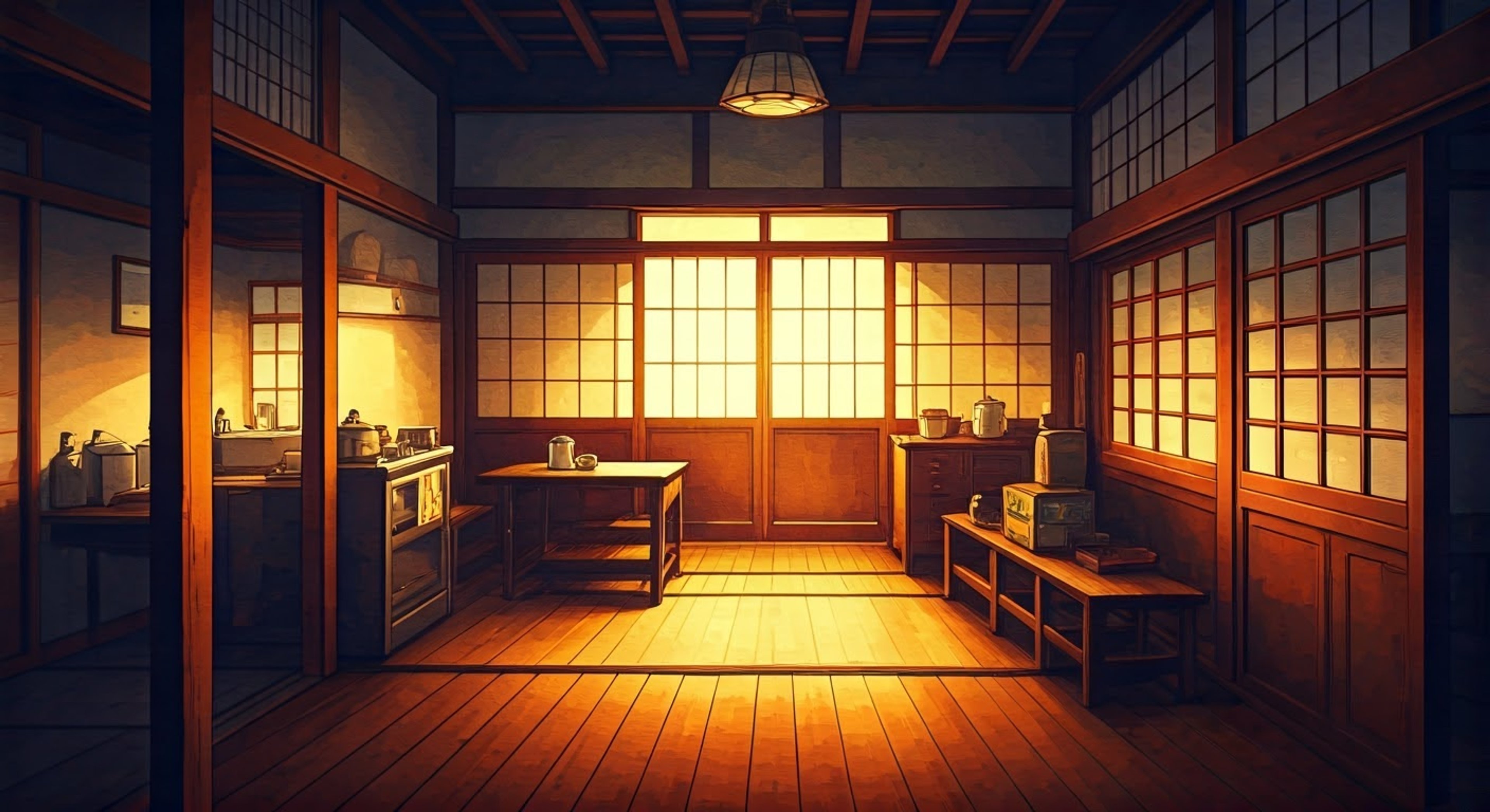 You find yourself in a heated standoff with the fierce matriarch of the Son family, her dark eyes blazing with maternal fury as she blocks your path. The kitchen behind her is immaculate, a testament to her iron grip on maintaining order. You can feel the tension crackling in the air as you prepare to challenge her inflexible stance on proper conduct and priorities.