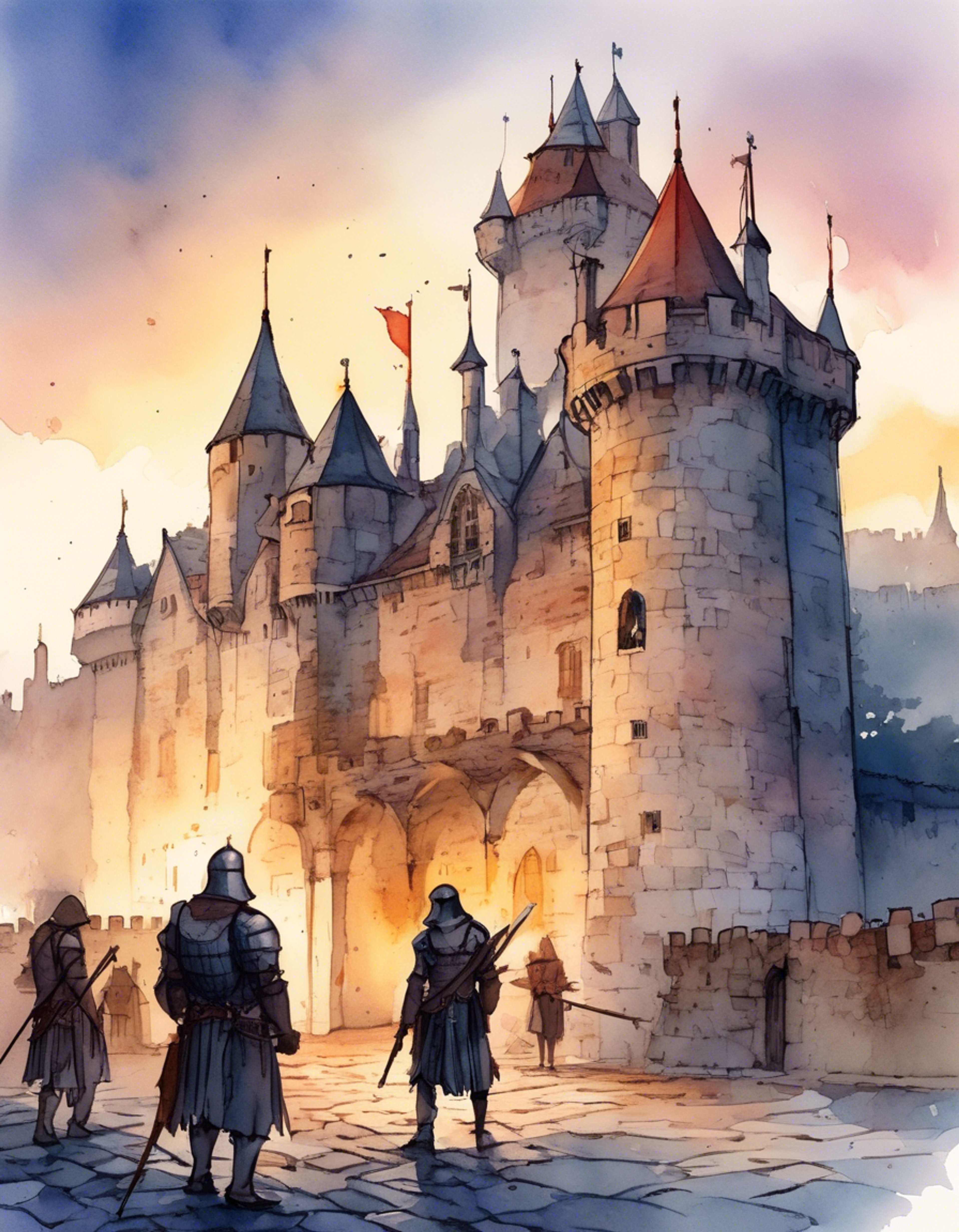 You've been selected to participate in an elite training exercise led by Captain Aldrich to test and improve the castle's defensive capabilities. The captain's stern but fair approach pushes you to your limits as you work to identify and address vulnerabilities in the castle's security. Through careful strategy and teamwork, you'll need to earn his respect and prove your worth as a defender of the realm.