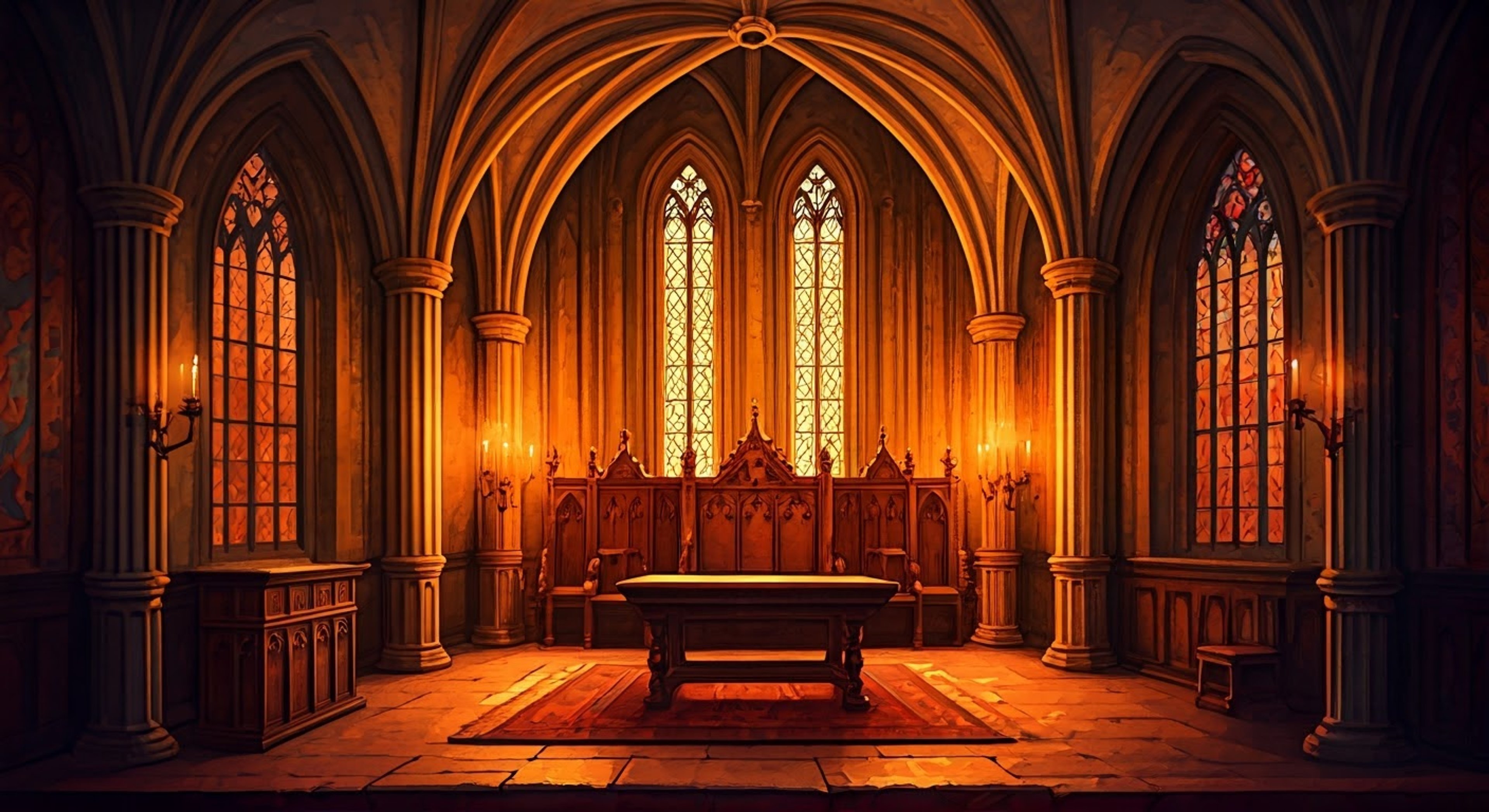 You stand before Queen Eleanor in her private chambers, where the air crackles with tension as your bold challenge to her authority hangs between you. Her piercing gaze fixes upon you with the weight of her royal authority, making the ornate room feel suddenly smaller. The queen's posture remains perfectly composed, but there's an edge to her voice that promises consequences for your defiance.