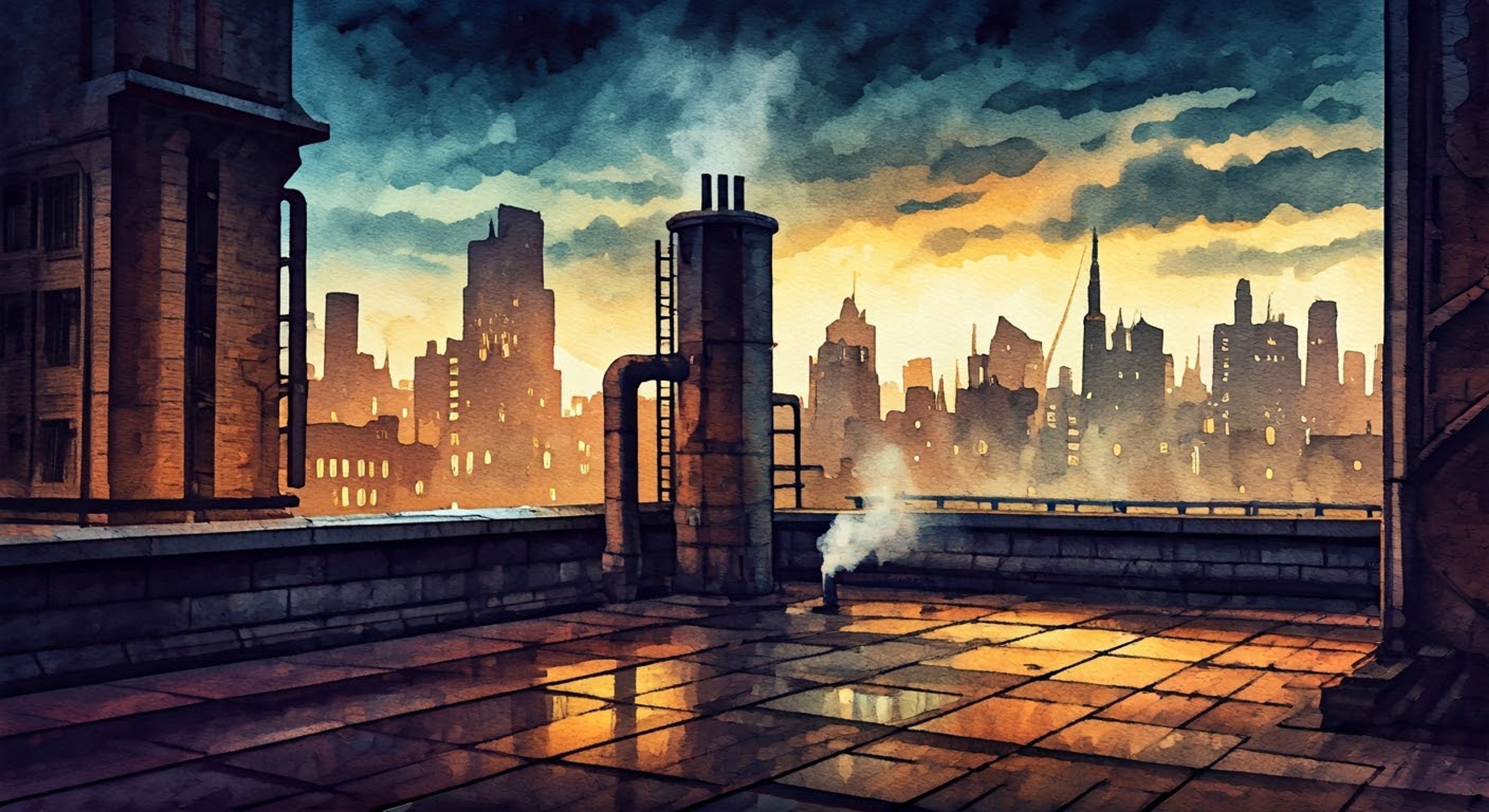 You find yourself facing off against the Dark Knight himself in the shadows of Gotham City. Batman's imposing figure emerges from the darkness as you stand your ground, tensions rising with each moment. The city lights cast dramatic shadows as this legendary figure confronts you about recent events that have drawn his attention.