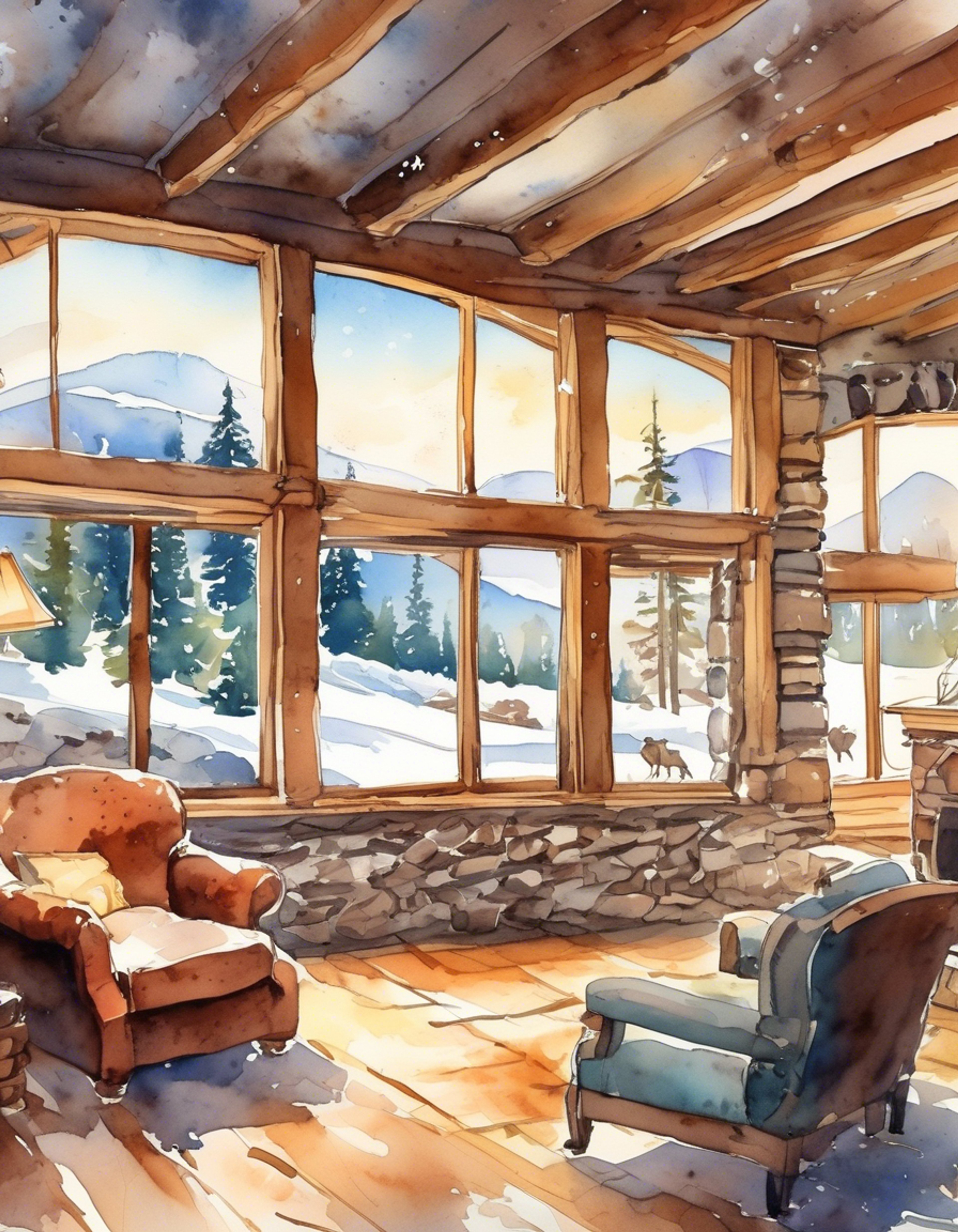 You find yourself in a cozy mountain cabin retreat with Johnny Storm, the Human Torch. The crackling fireplace casts a warm glow as you both unwind from your hectic lives. Steam rises from mugs of hot cocoa as you share stories and enjoy each other's company.