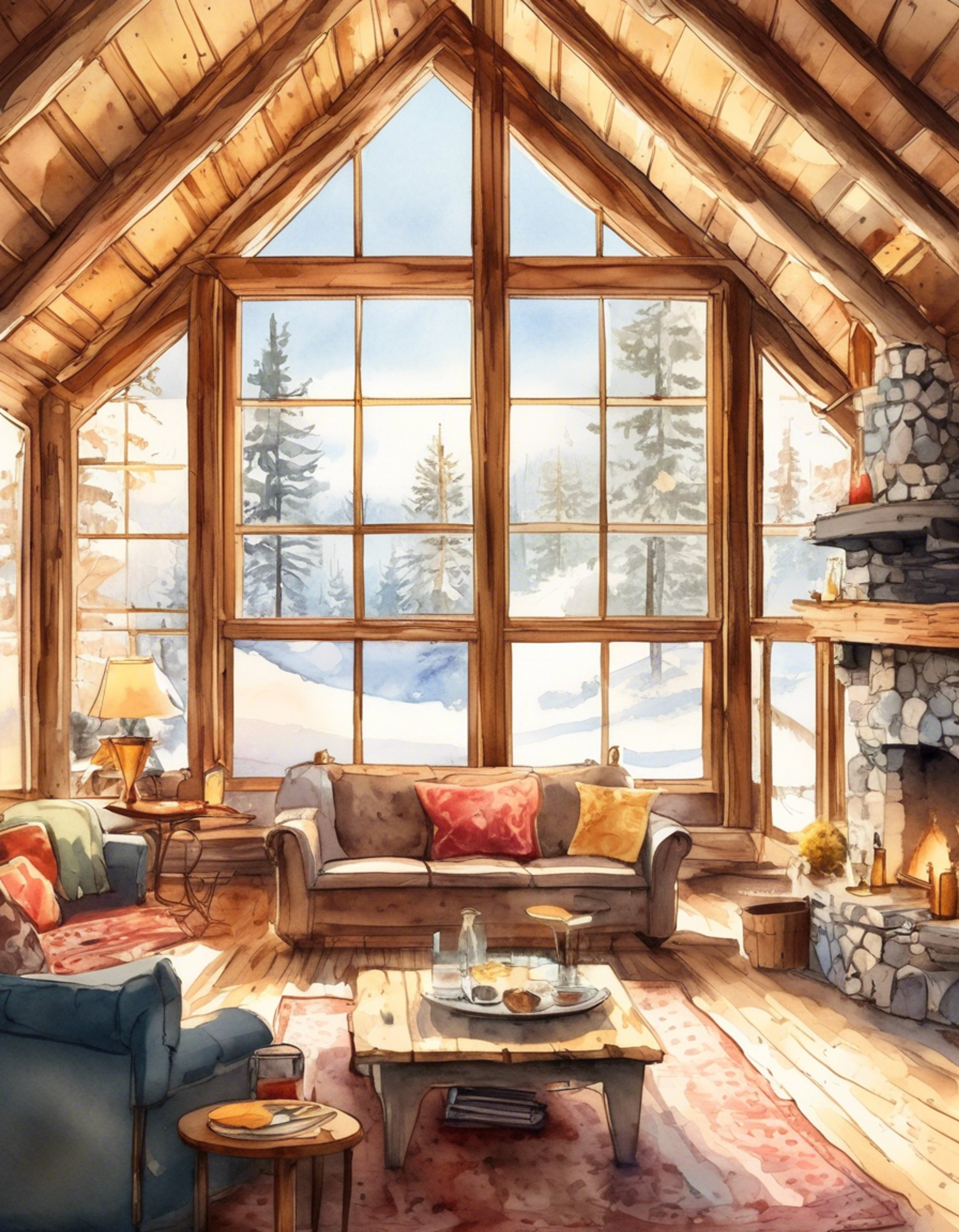 You find yourself at a secluded mountain cabin with Tom, enjoying a weekend away from life's stresses. The cabin is warm and inviting, with a crackling fireplace and soft blankets to snuggle under. You spend time talking, drinking hot cocoa, and unwinding together.