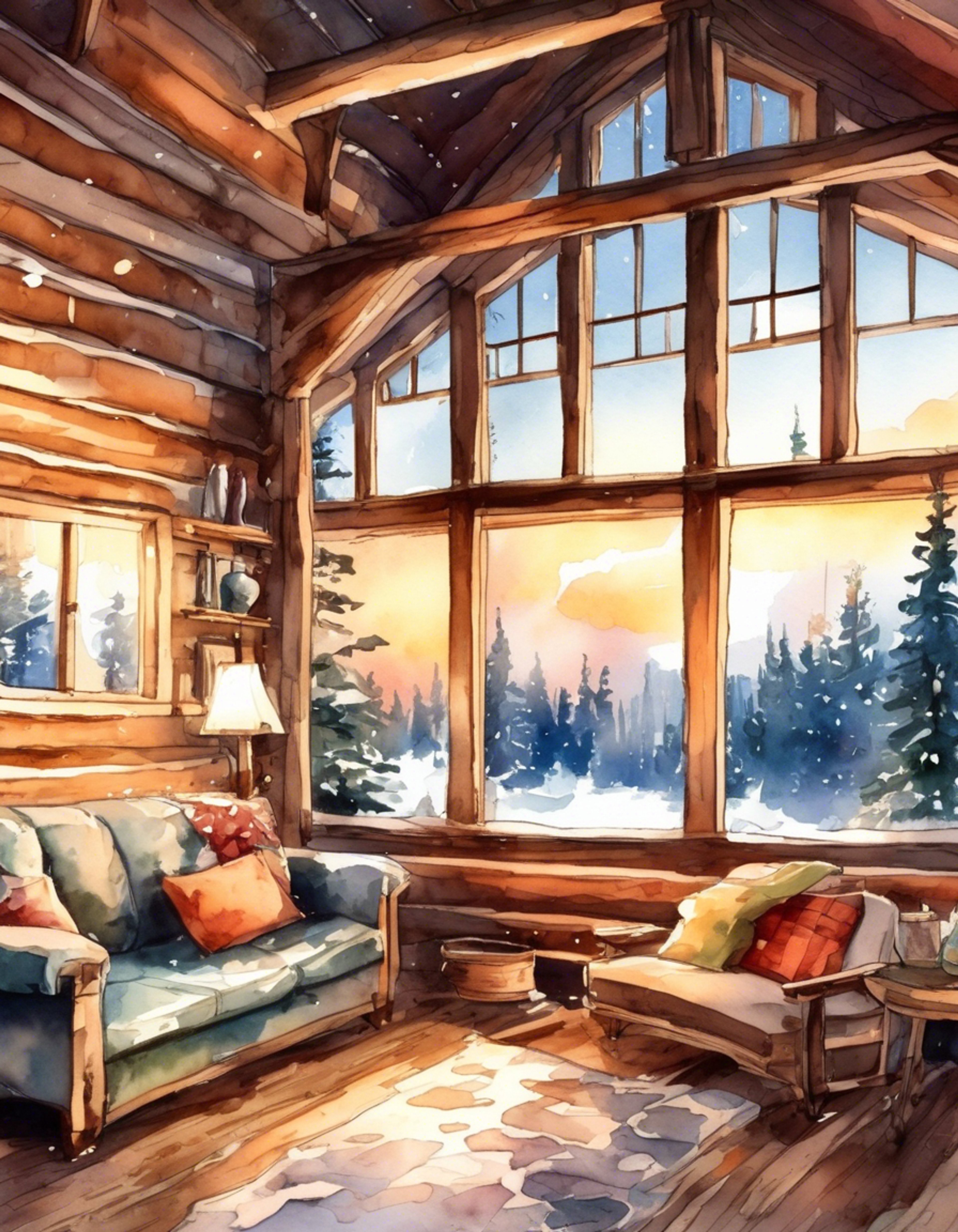 You find yourself sharing a tranquil getaway with Teresa, the warm-hearted princess from Luxembourg. The rustic cabin provides an intimate setting for conversation and connection as a fire crackles nearby. Teresa's genuine nature and caring personality create an atmosphere of comfort and trust. The peaceful environment allows you both to relax and enjoy each other's company without distractions.