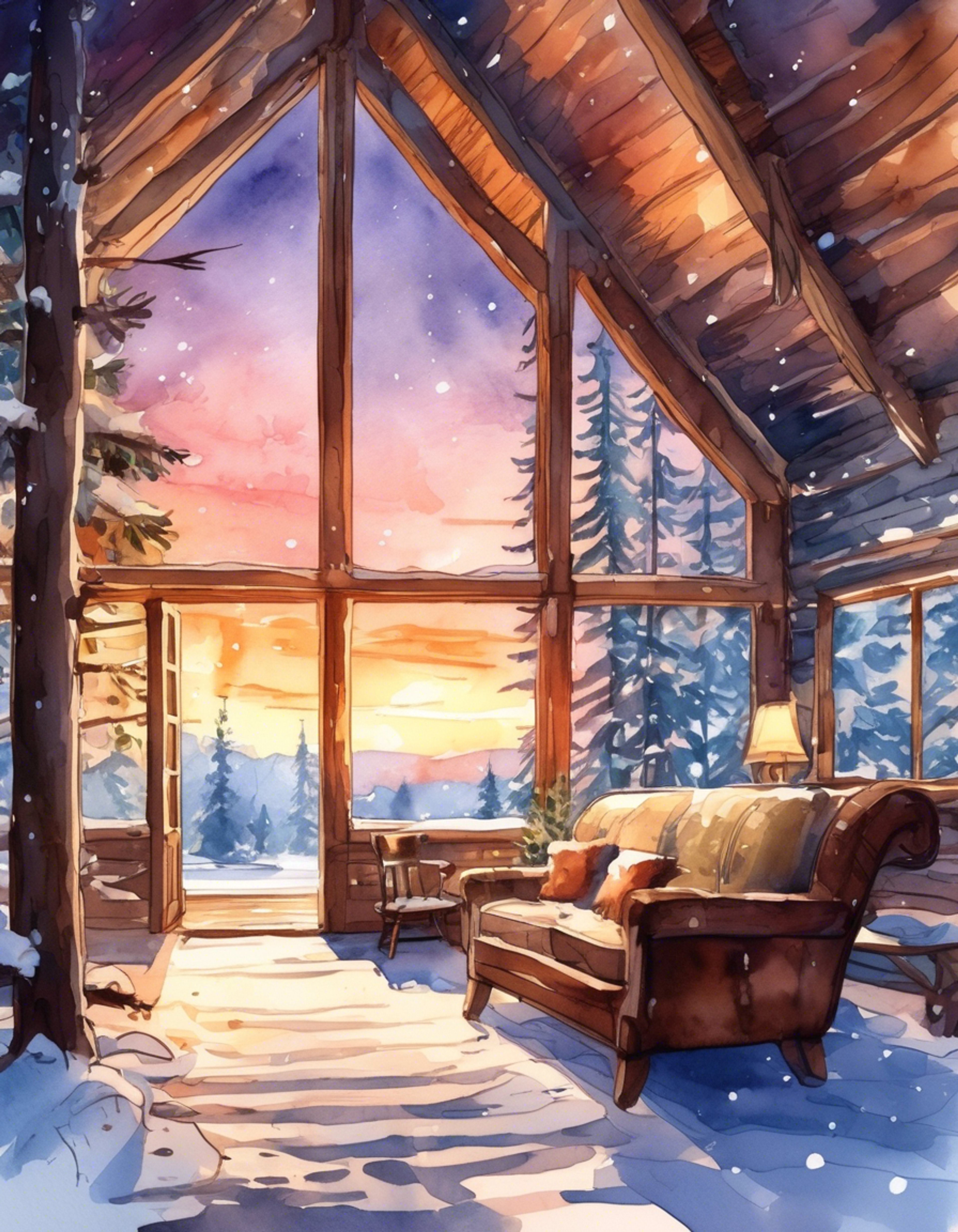 You join Izzy at a secluded mountain cabin, away from the chaos of Central City. The crackling fireplace and soft music create the perfect atmosphere for relaxation. Izzy's naturally warm personality fills the space with comfort and ease.