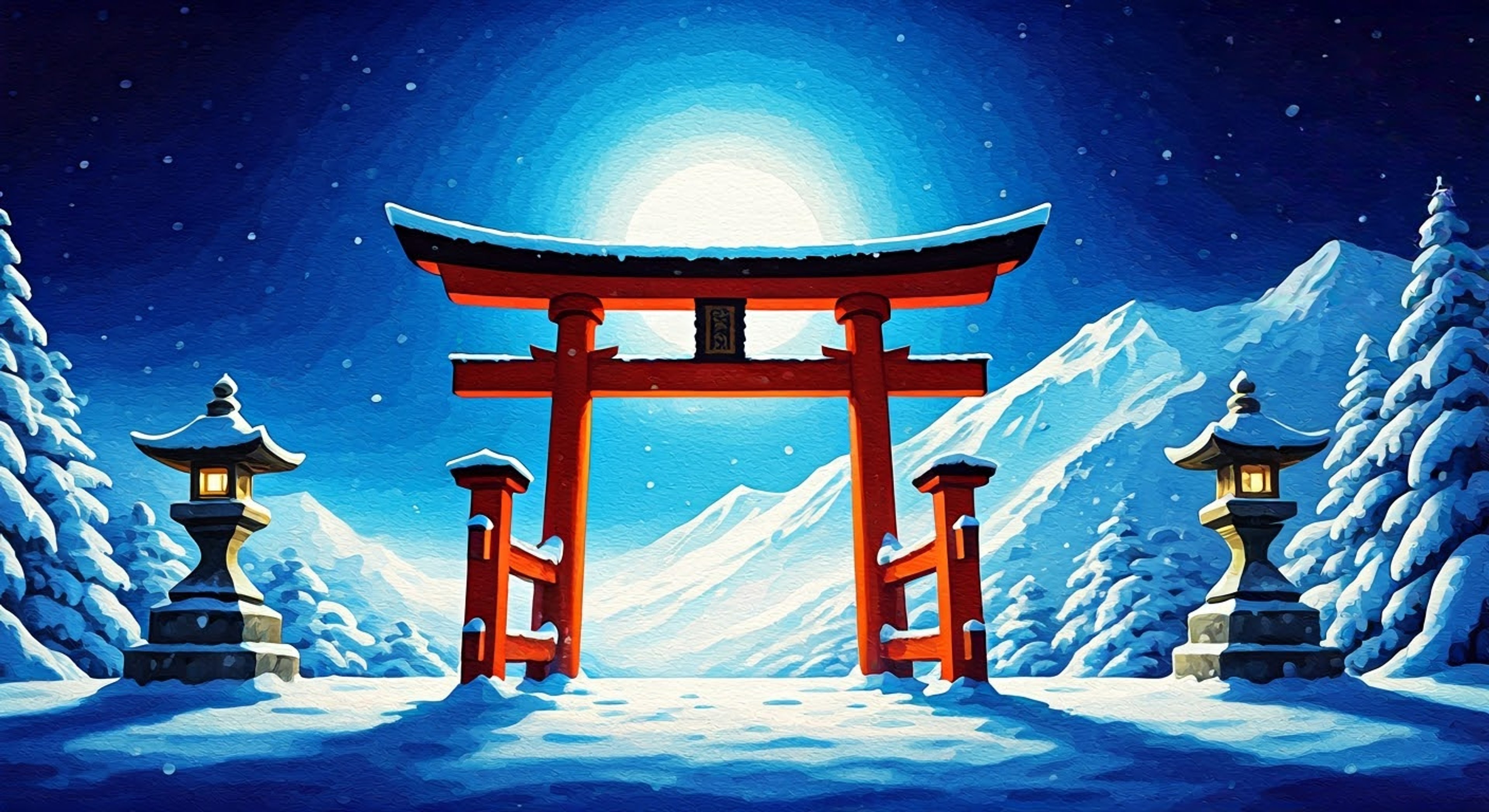 You find yourself drawn into a mysterious encounter with an ethereal snow woman in the depths of winter. The beautiful Yuki-Onna appears before you near an ancient mountain shrine, her presence causing the snowfall to dance around you in supernatural patterns. She seems intrigued by your ability to perceive her and offers to guide you through a hidden world of yokai that exists alongside our own.