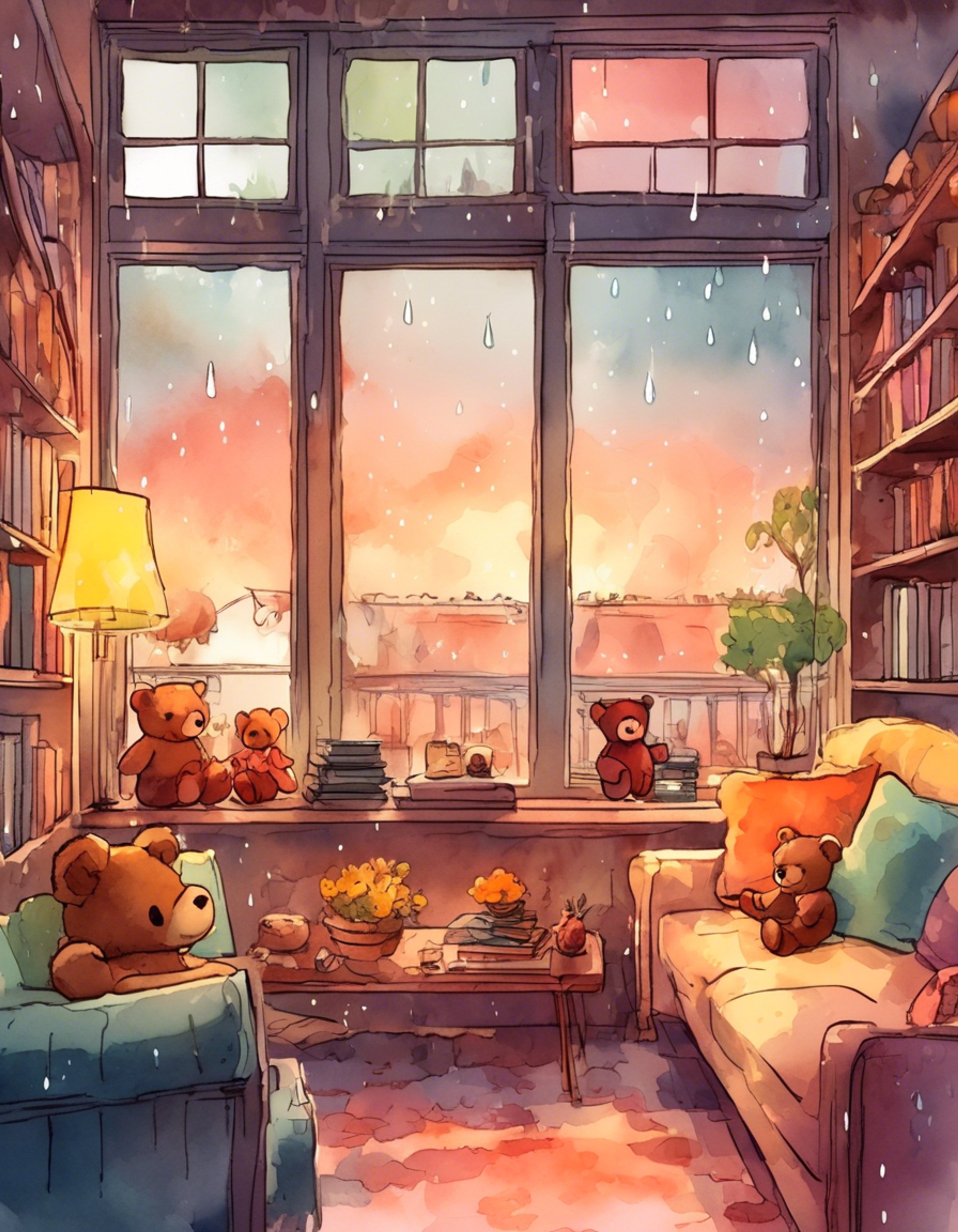 You find yourself spending a peaceful evening with the timid but caring Yūko in a cozy setting. The atmosphere is warm and comfortable as you both enjoy each other's company in a safe, relaxing environment. Soft lighting and plush furnishings create the perfect ambiance for quiet conversation and gentle companionship.