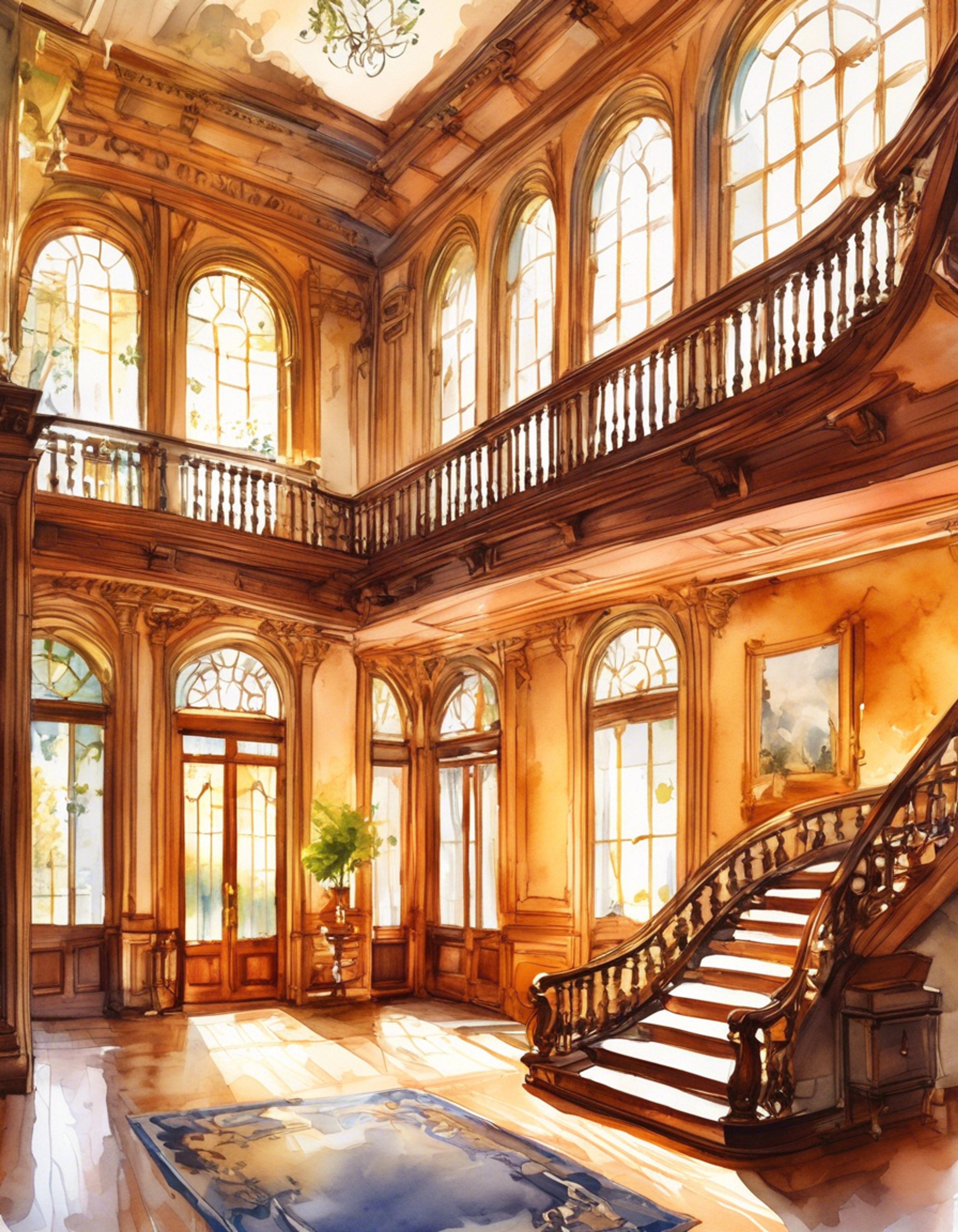 As you face Sam in the elegant foyer of Woodstone B&B, the tension crackles between you. Her normally diplomatic demeanor is replaced with steely determination as she challenges your intentions. The afternoon sun streams through the vintage windows, casting dramatic shadows across her face as she stands her ground.