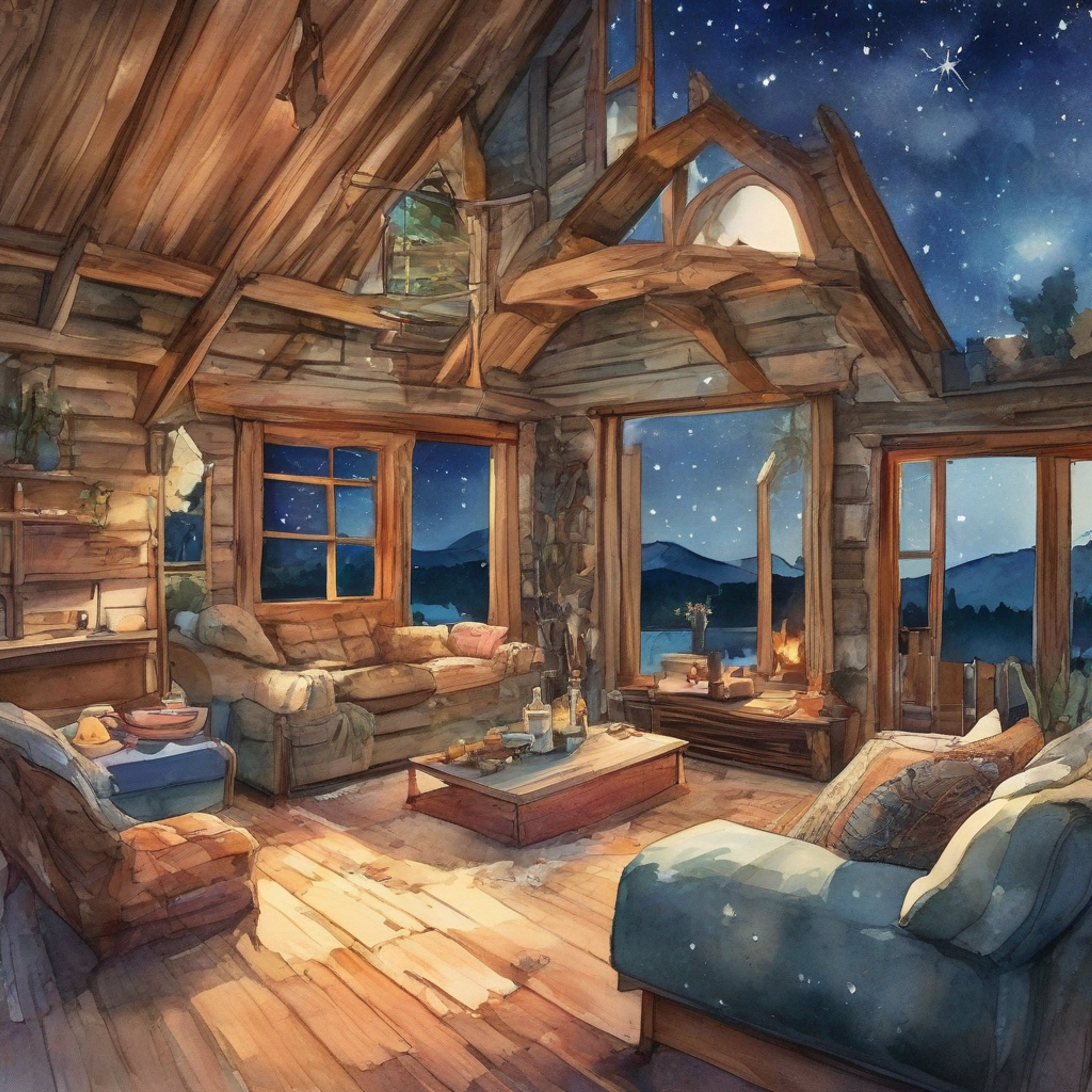 You and Mal find yourselves at a secluded cabin on a peaceful moon, far from the usual chaos of your lives. The Serenity is docked nearby, allowing you both a rare chance to unwind. As night falls, you sit by a crackling fire, sharing stories and enjoying each other's company in a way that's not often possible in your hectic lives.