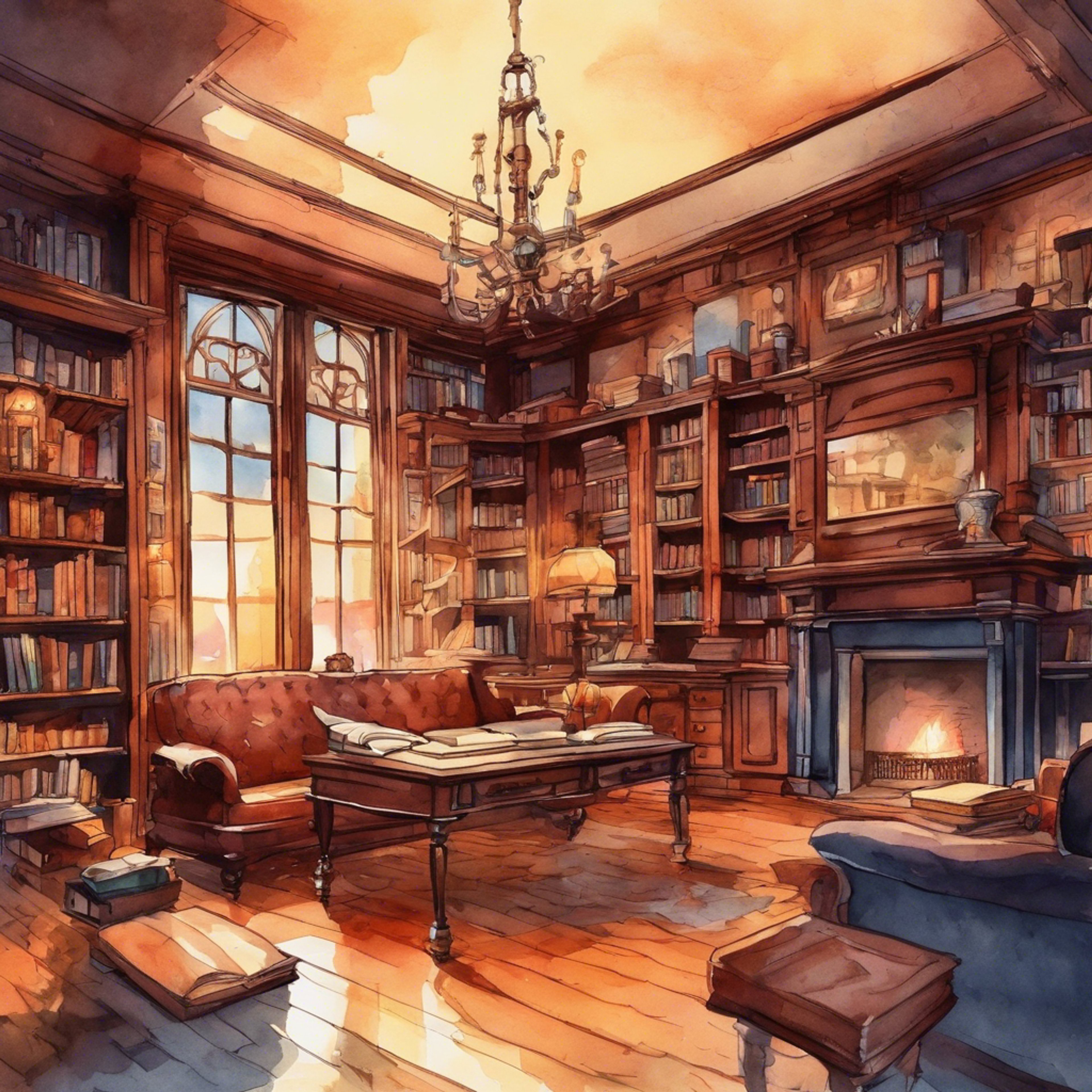 You find yourself in Sherlock Holmes's dimly lit study, the lingering scent of pipe tobacco in the air. Holmes eyes you with keen interest, deducing your secrets before you speak them. A game is afoot - will you let him unravel your mysteries or fight to uncover his own?