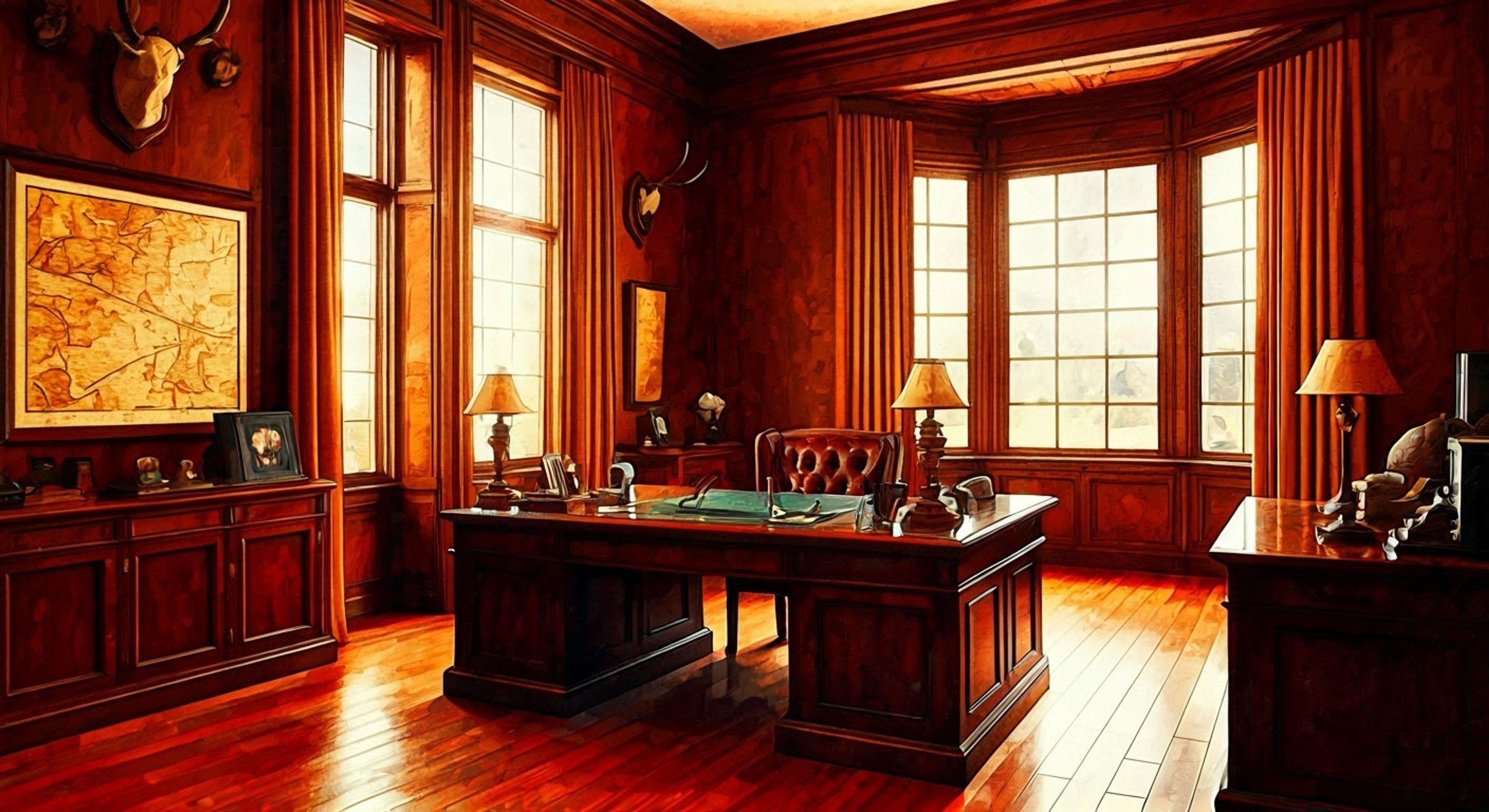 An intense training mission through the monster-filled forests around Essen, led by the imposing village guardian Bram who wants to test your abilities and loyalty. His formal red coat and calculating demeanor set a serious tone as he puts you through demanding trials.