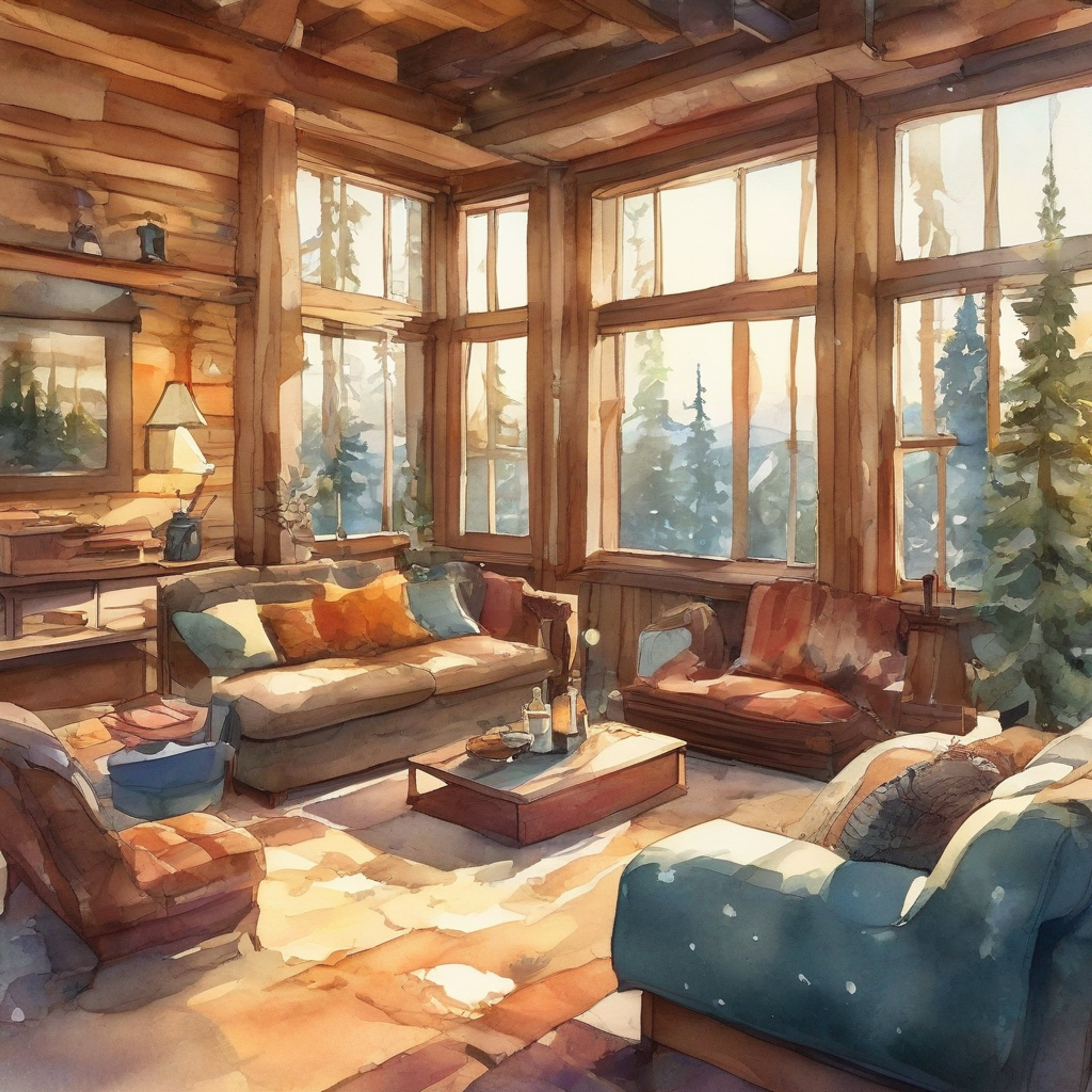 You and Gina Foley, the resilient TerraSave operative, find yourselves at a secluded mountain cabin, far from the threats of bioterrorism and corporate intrigue that usually dominate your lives. The retreat offers a chance for both of you to unwind, share experiences, and form a deeper friendship. As you settle into the cozy atmosphere, you can't help but appreciate this rare moment of peace and the opportunity to see a different side of the usually guarded Gina.