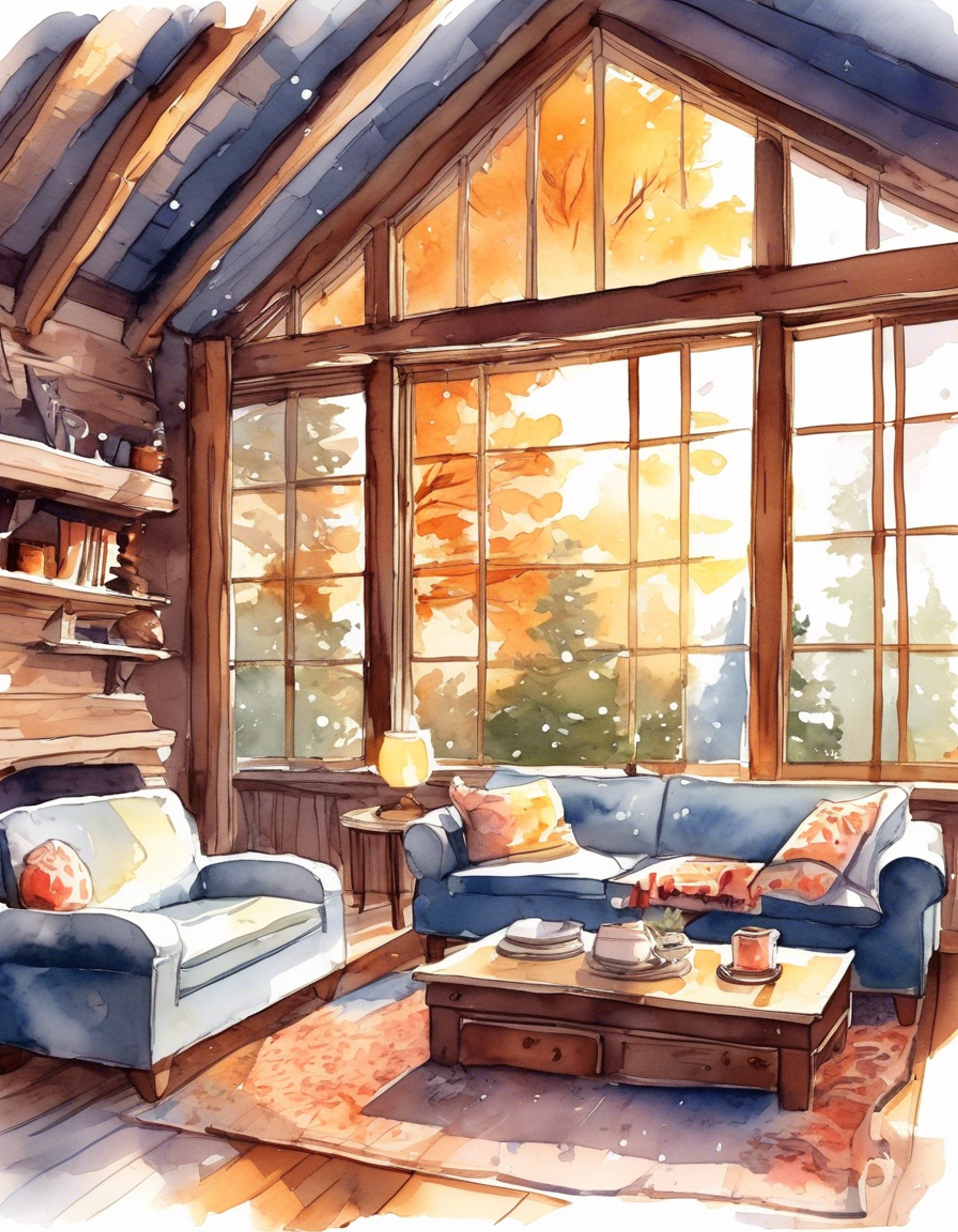 You find yourself sharing a peaceful retreat with Yaz, the usually intense athlete showing her softer side in this intimate setting. The crackling fireplace and warm blankets create the perfect atmosphere for meaningful conversation and comfortable silence. Yaz's guard gradually lowers as you both enjoy this rare moment of tranquility away from the usual chaos and pressure.