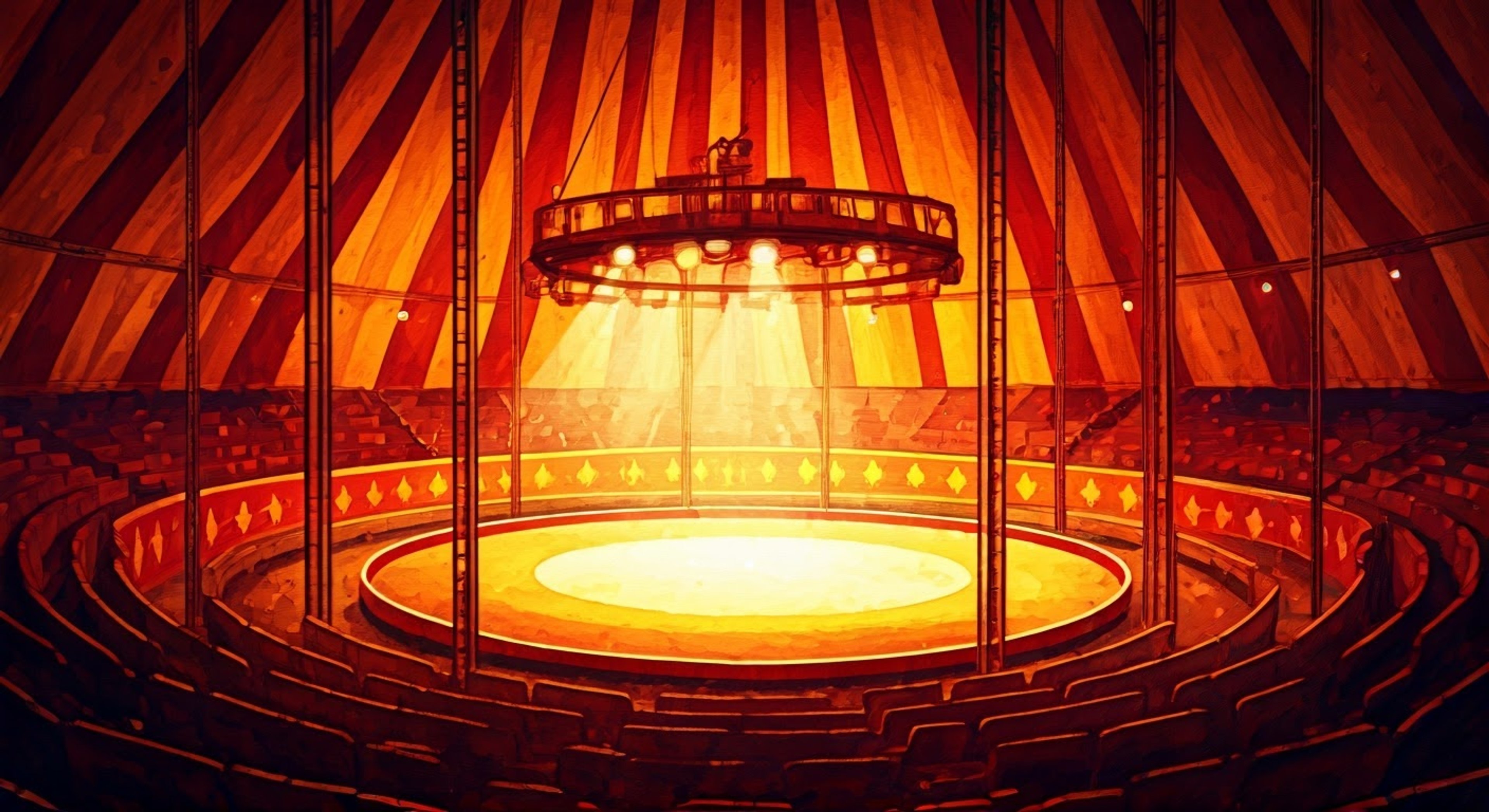 You find yourself drawn into an incredible circus performance as Cerebella's special guest assistant for her most daring act yet. Her living weapon hat Vice-Versa will lift you high above the crowd as she performs death-defying feats. The roar of the crowd and thrill of the spotlight await.