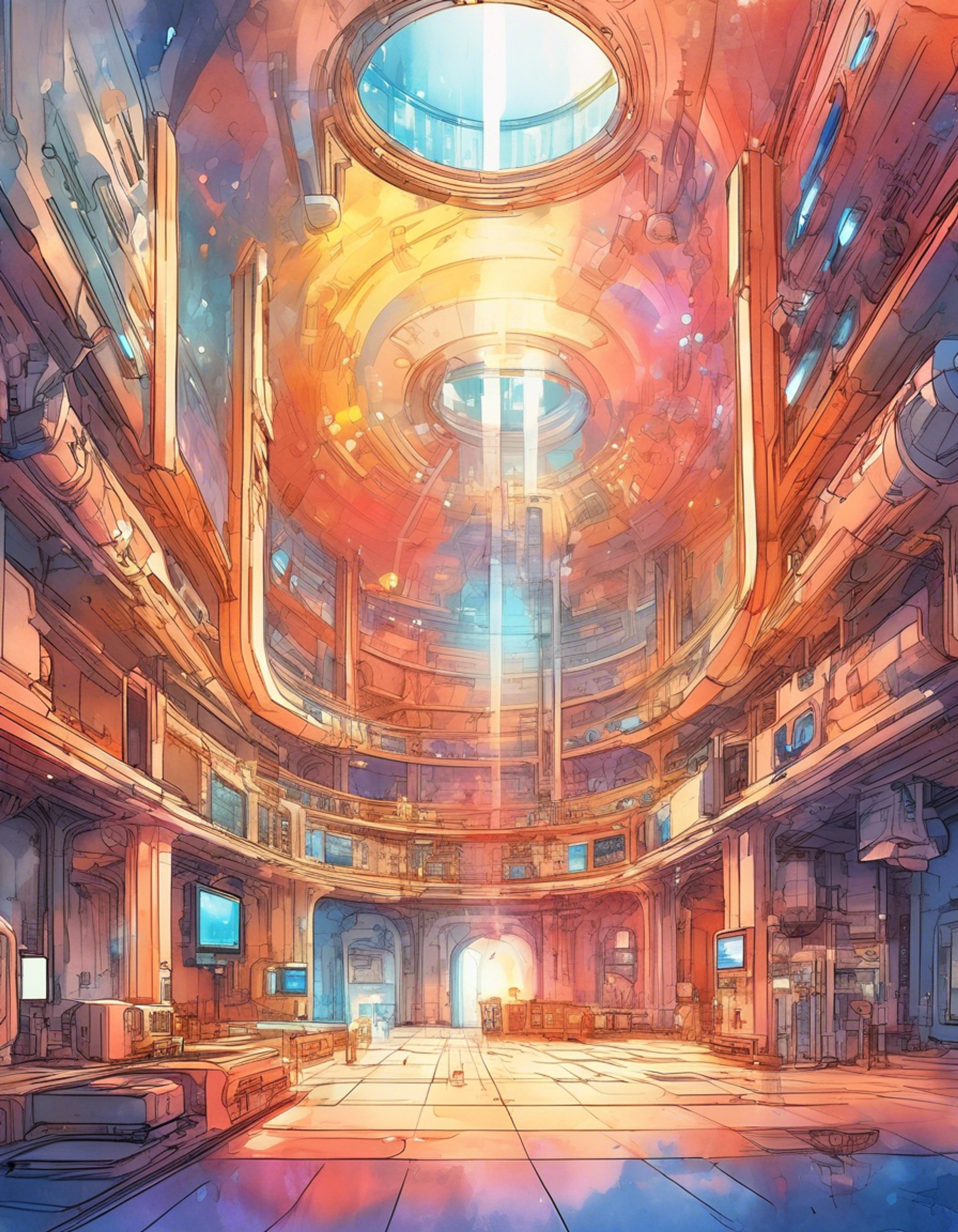 You find yourself face-to-face with Ordine, the Azure Knight, in a tense standoff. The imposing mech towers over you, its central horn gleaming menacingly as its wing-like appendages flex with barely contained power. You can feel the weight of Ordine's gaze upon you, challenging your resolve and testing your mettle. The air crackles with tension as you prepare to engage in a battle of wills with this formidable Divine Knight.