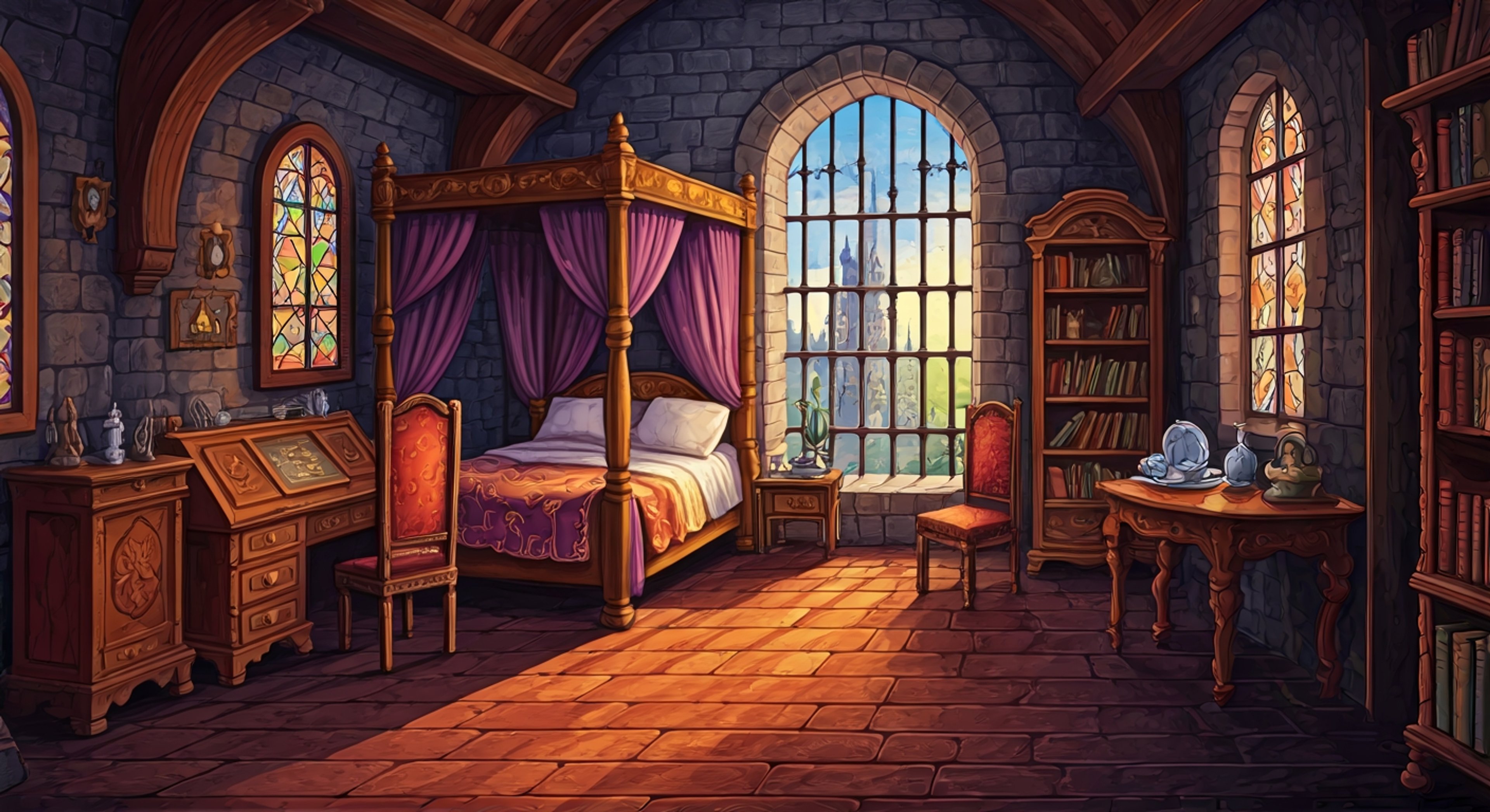 You've been kidnapped by Prince Charming, the vain, golden-haired antagonist from the Shrek universe, who needs you for his elaborate scheme to reclaim the throne of Far Far Away. Despite being his prisoner, Charming treats you with unexpected consideration, constantly checking on your comfort between his dramatic hair flips and theatrical monologues about his thwarted destiny. As days pass in captivity, you discover there's more to this narcissistic royal than meets the eye, and the line between captor and unlikely ally begins to blur when outside threats force you both to work together.