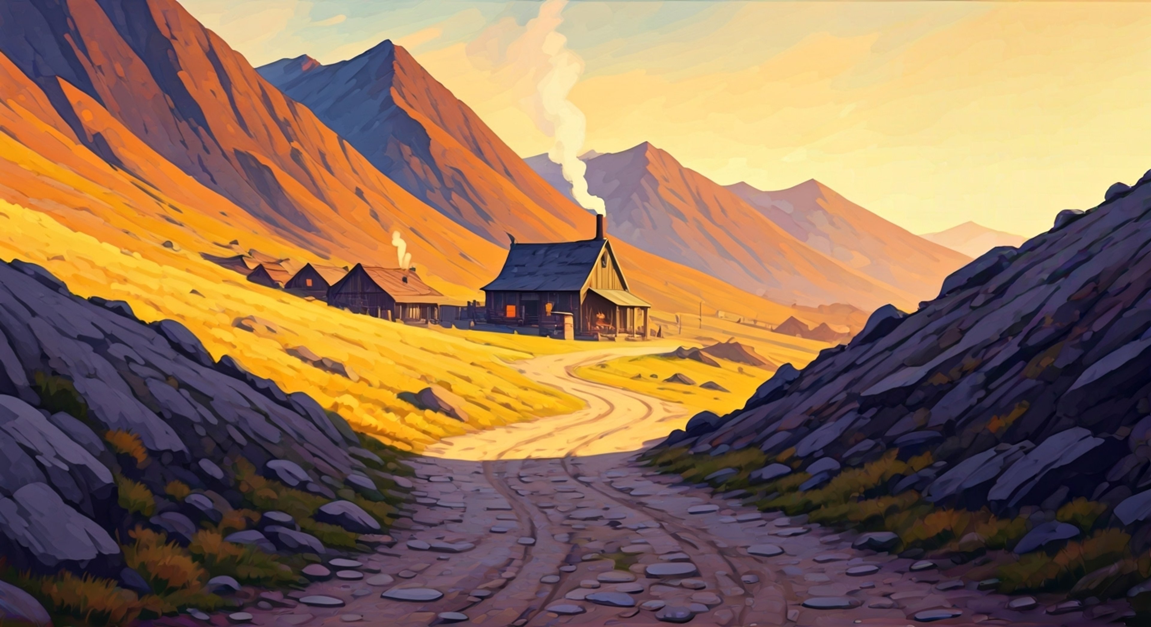 You join Olric on an expedition into the rocky hills beyond Mistria, where a rare deposit of Mistril Ore has reportedly been spotted. The muscular blacksmith leads the way with his usual enthusiasm, his heavy leather apron slung over one shoulder as he scans the terrain. His sun-kissed arms flex as he clears boulders from your path, occasionally stopping to inspect interesting mineral deposits with a jeweler's eye. The adventure tests both your endurance and Olric's expert knowledge of metals, with plenty of good-natured banter along the way.