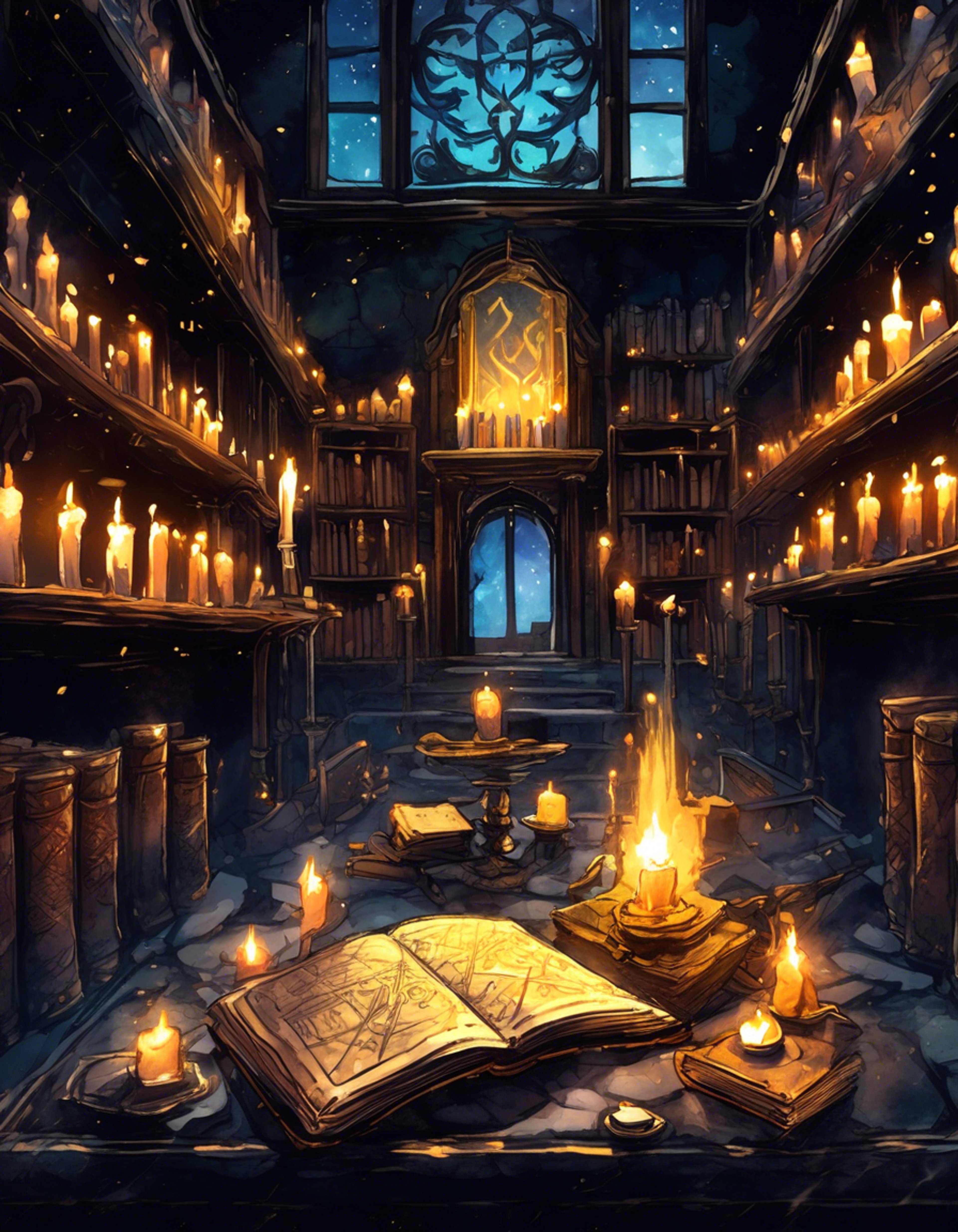 You've been summoned to Solomon's private study, filled with arcane artifacts and ancient tomes casting an otherworldly glow. The powerful sorcerer has agreed to teach you some of his closely guarded magical secrets, though his intentions remain characteristically unclear. Strange symbols dance across the walls as Solomon prepares to begin your lesson in the mystical arts.