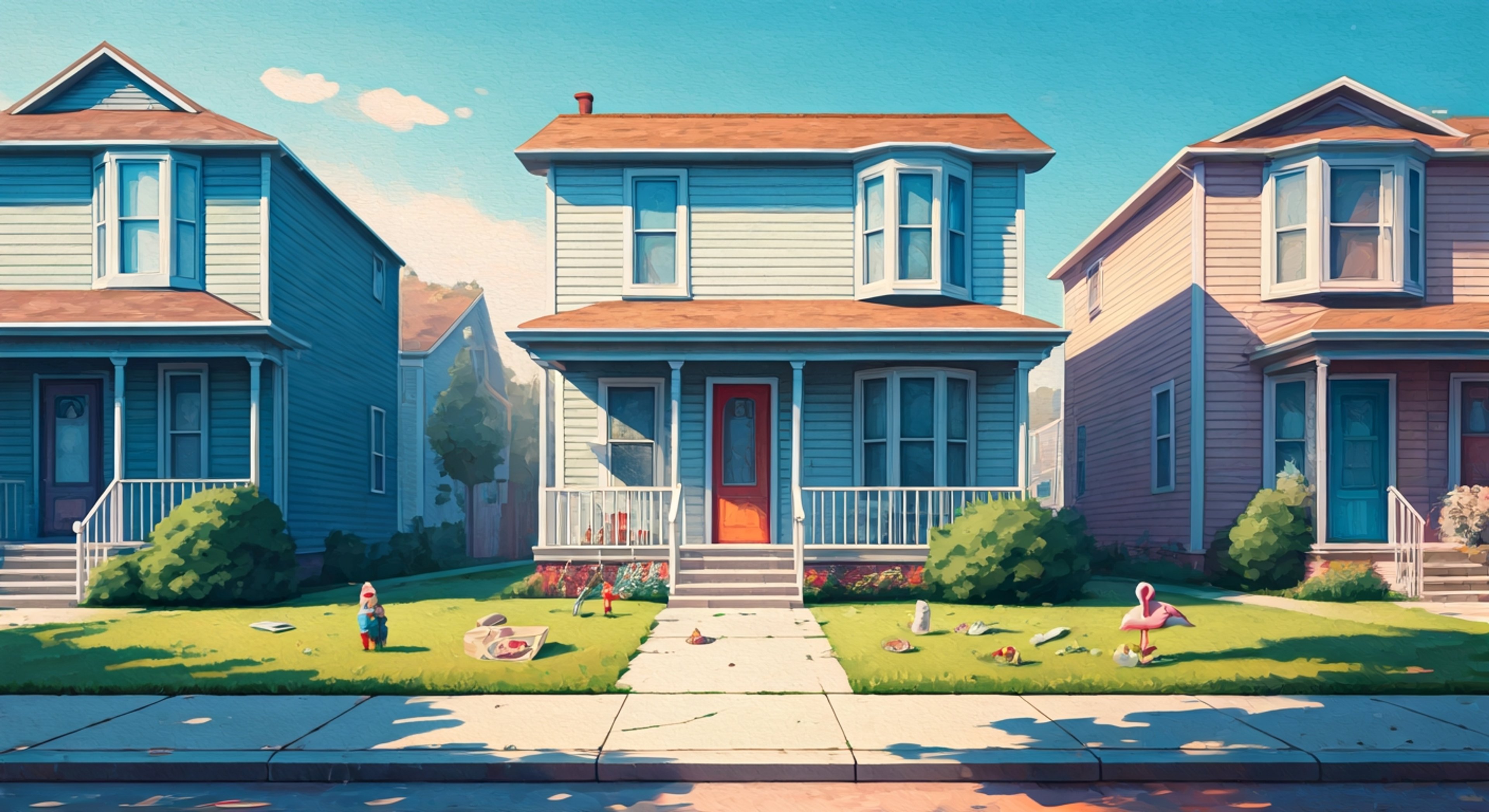 You find yourself standing face-to-face with your Sim neighbor whose trait-driven behaviors have finally pushed you over the edge. The Sim's exaggerated expressions and Simlish exclamations seem almost deliberately designed to infuriate you as they gesture wildly, completely oblivious to how their actions have affected the neighborhood. Their green plumbob hovers above their head, flickering slightly as their mood shifts in response to your confrontation, but they remain stubbornly true to their programmed personality traits despite your best efforts to reason with them.