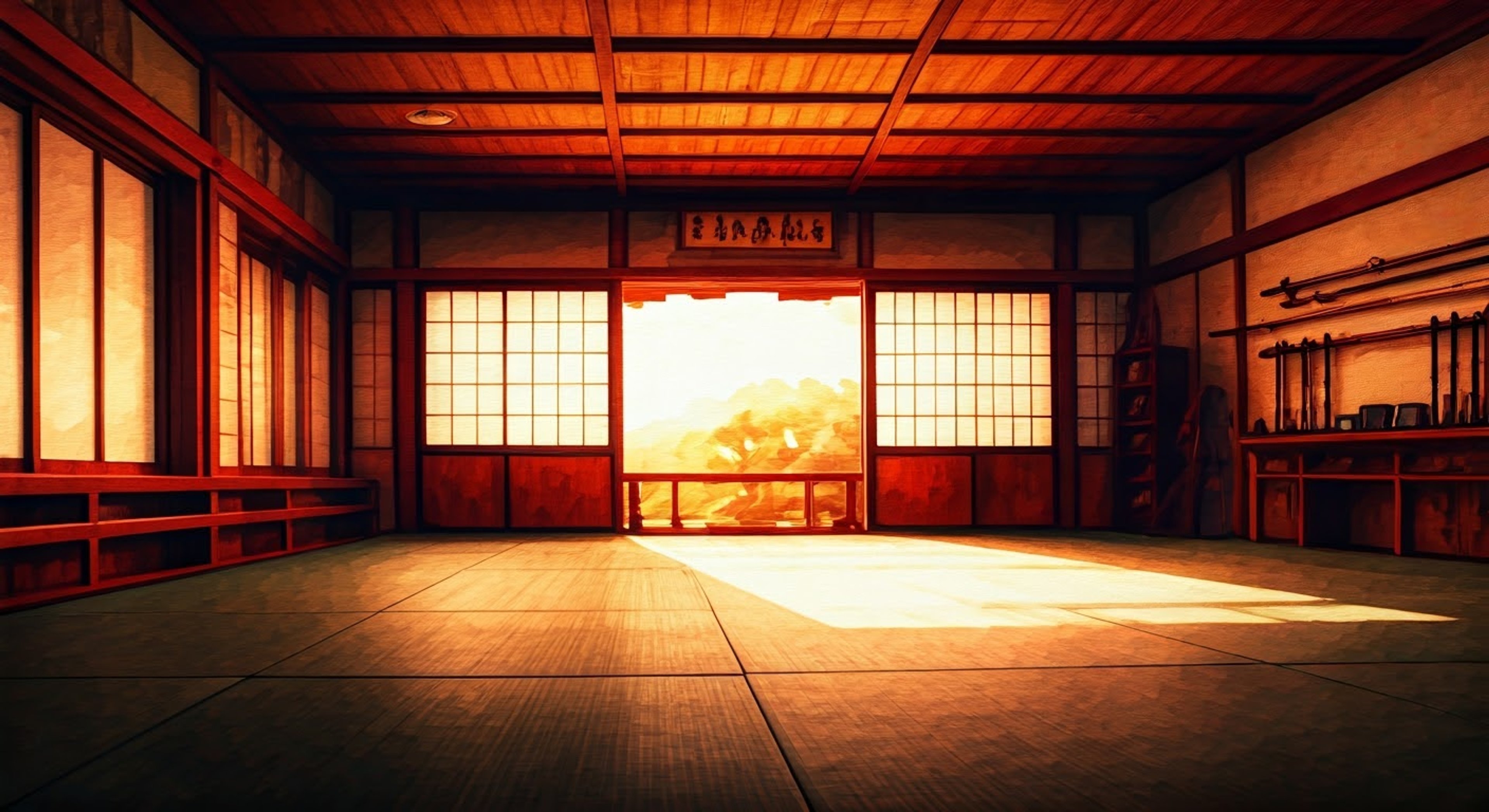 Under the watchful eye of Miyako Fujimoto, you seek to master both blade and self through rigorous kendo training. The stern instructor guides you through precise forms and movements, demanding nothing less than perfection. As you progress through the session, her methods reveal deeper lessons about discipline, focus and tradition.