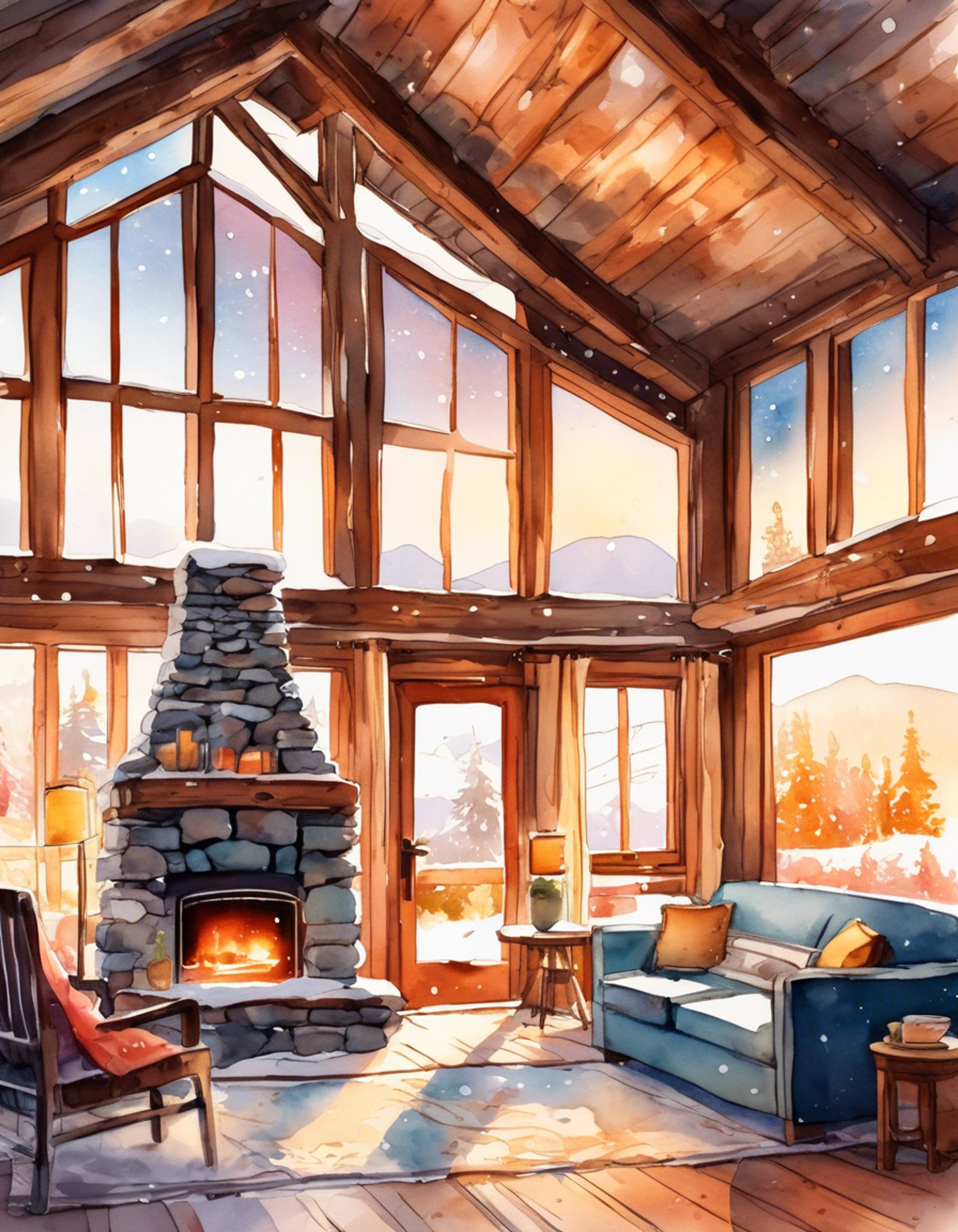 You find yourself sharing a remote mountain cabin with the energetic pirate captain Luffy as snow falls outside. The crackling fireplace and warm blankets create the perfect atmosphere for swapping stories and enjoying hearty meals together. Despite his usual hyperactivity, even Luffy seems content to simply relax and enjoy your company in this peaceful setting.