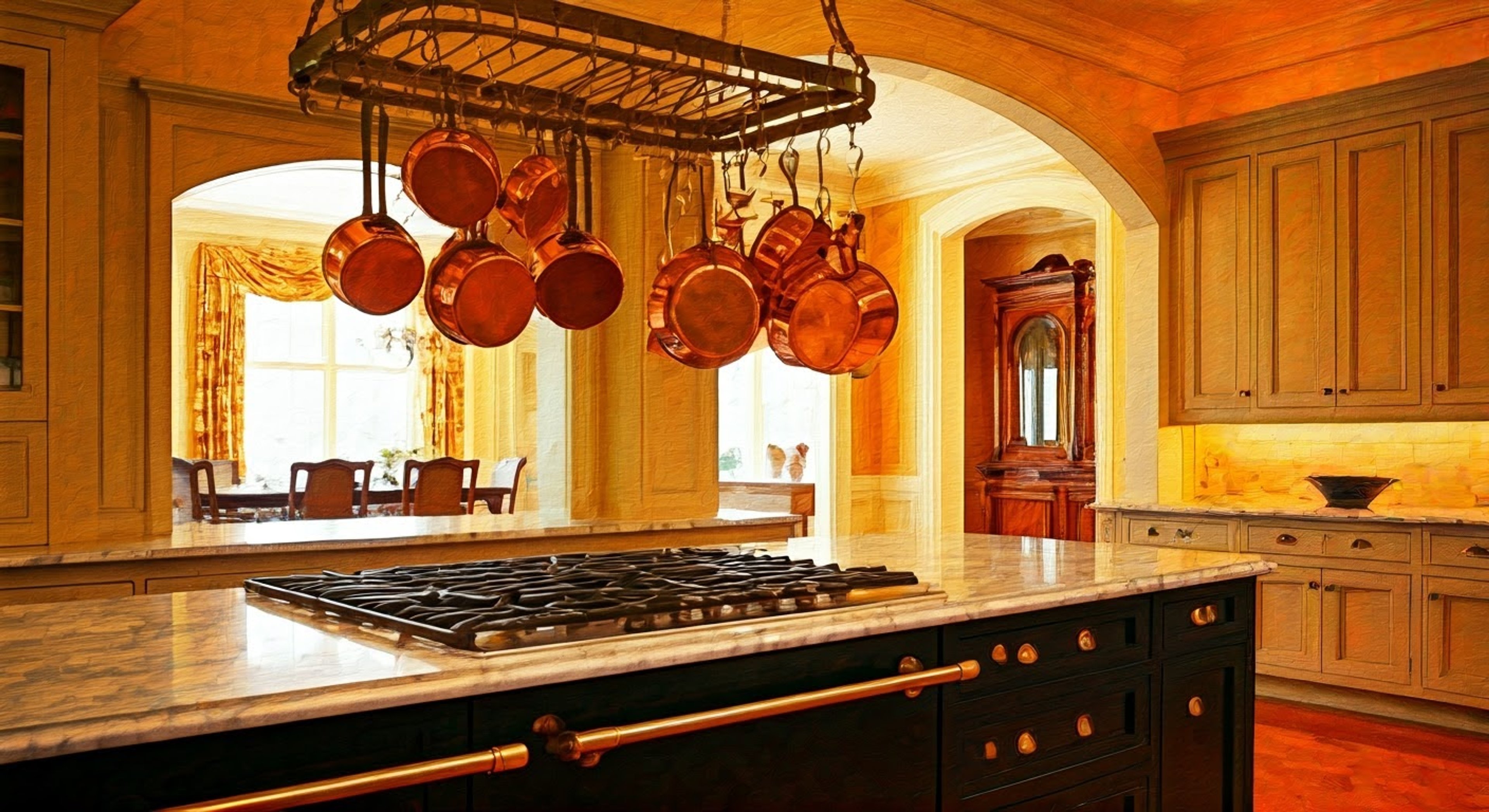 You've been invited to spend the afternoon learning the art of proper homemaking from Bree Van de Kamp herself. Under her exacting tutelage, you'll master everything from formal table settings to the perfect pot roast. Bree's pristine kitchen and impeccable manners set the stage for lessons in achieving domestic perfection.