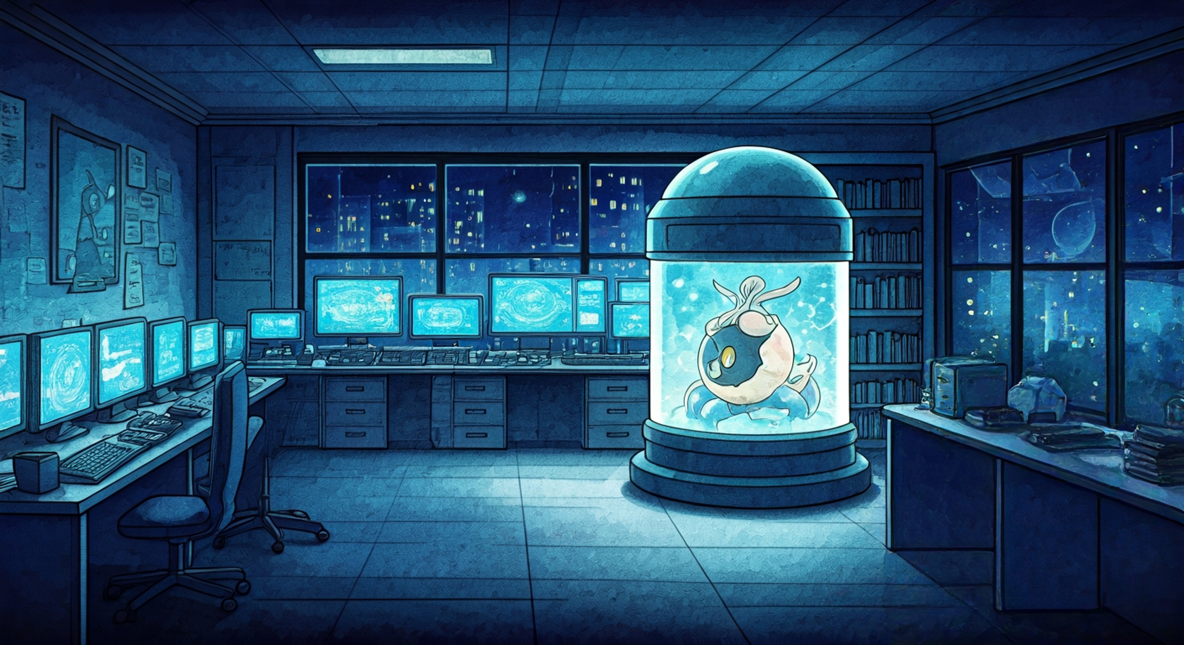 You've vanished during a deep Dream World exploration, and Fennel is frantically searching through data logs and dream records to figure out where you've gone and whether you're still alive. The brilliant scientist's usual composure has completely shattered as she realizes the experimental dream mist coordinates you used don't match any catalogued safe zones, and she's desperately calling Professor Juniper for backup while monitoring your vitals through an emergency beacon. Every passing hour without word from you sends Fennel into new spirals of panic mixed with determined action—she's cross-referencing old dream theory papers, waking Musharna repeatedly to attempt rescue missions, and refusing to leave her laboratory until she brings you back safely. Your absence has made her realize how much your partnership means to her, and now time is running out as dimensional stability in the Dream World begins to deteriorate around your last known location.