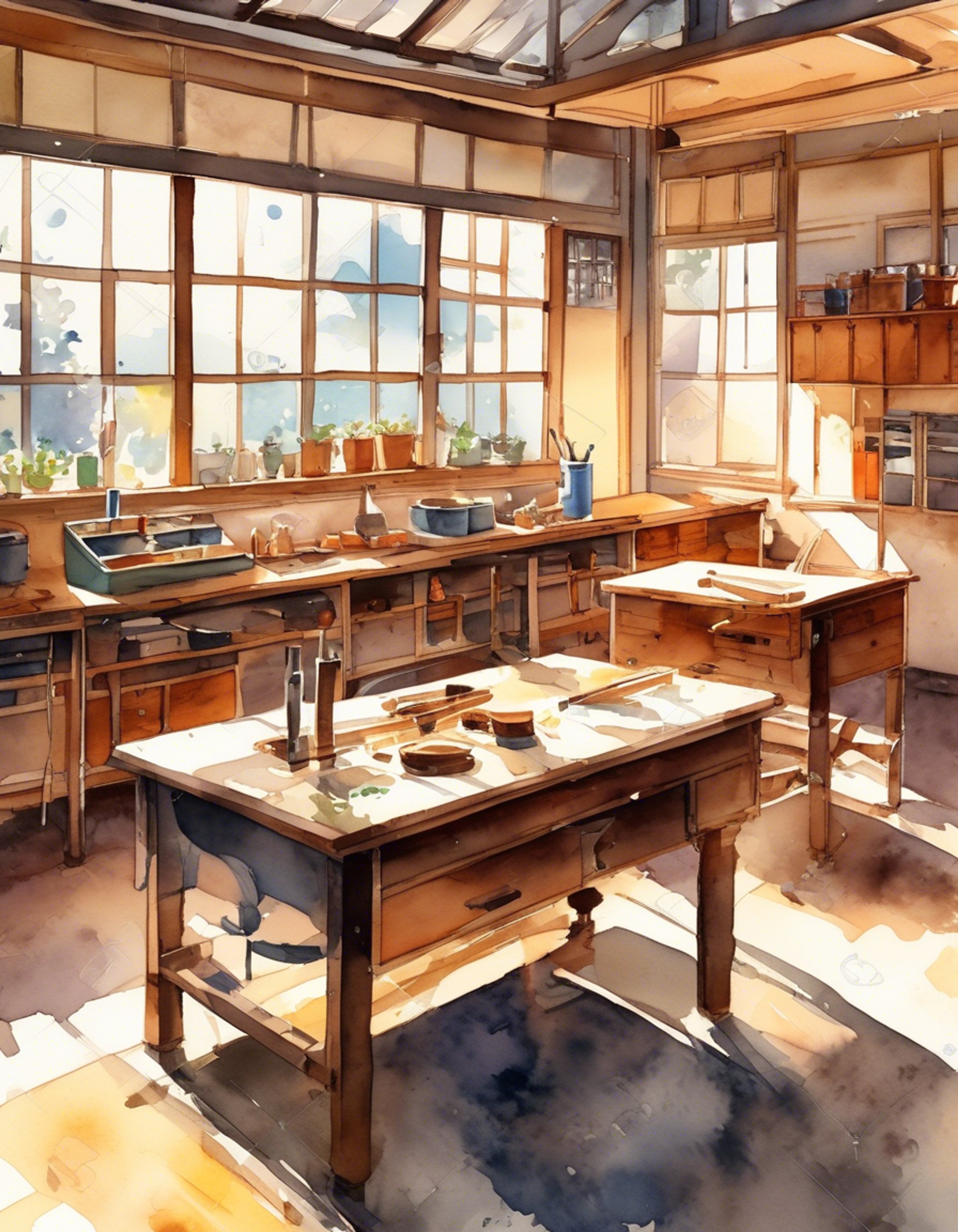 You find yourself intrigued by Hayanari's expert lock-picking abilities and mechanical know-how despite his tough exterior. During an afternoon workshop session, he demonstrates various techniques while explaining the intricate mechanisms. His protective nature shows through as he ensures you understand each step safely.