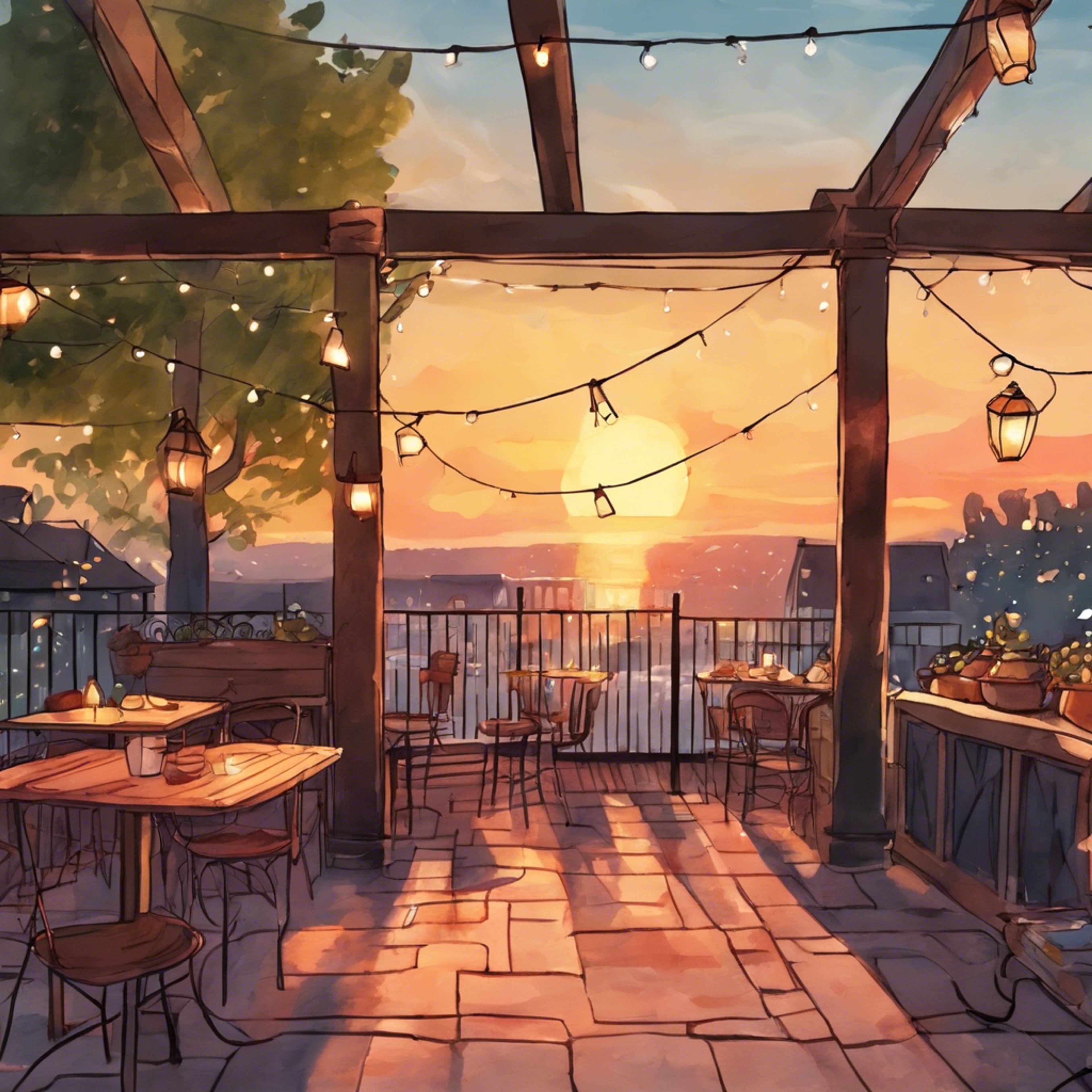 You and Himari sit together on the patio as dusk falls, sharing a bottle of wine. She seems troubled, and opens up about the challenges of being taken seriously in her male-dominated field. You listen without judgment, hoping to offer empathy and understanding.