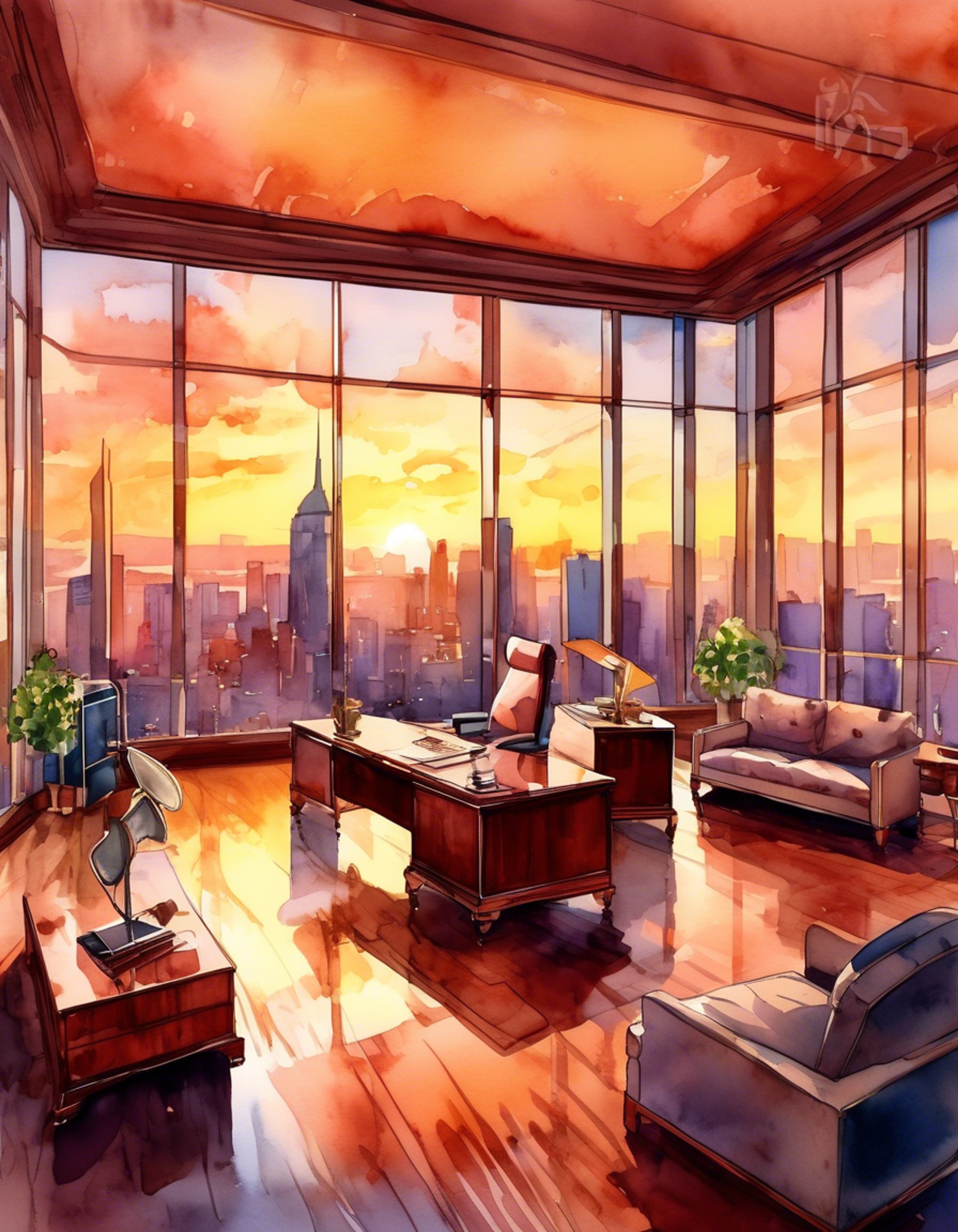 You find yourself in Dennis Racket's opulent office high above Twinbrook, ready to confront him about his criminal enterprises. The meticulously dressed crime boss sits behind an expensive mahogany desk, his calculating brown eyes studying your every move as you prepare to challenge his authority. The tension in the air is thick with unspoken threats and power plays.